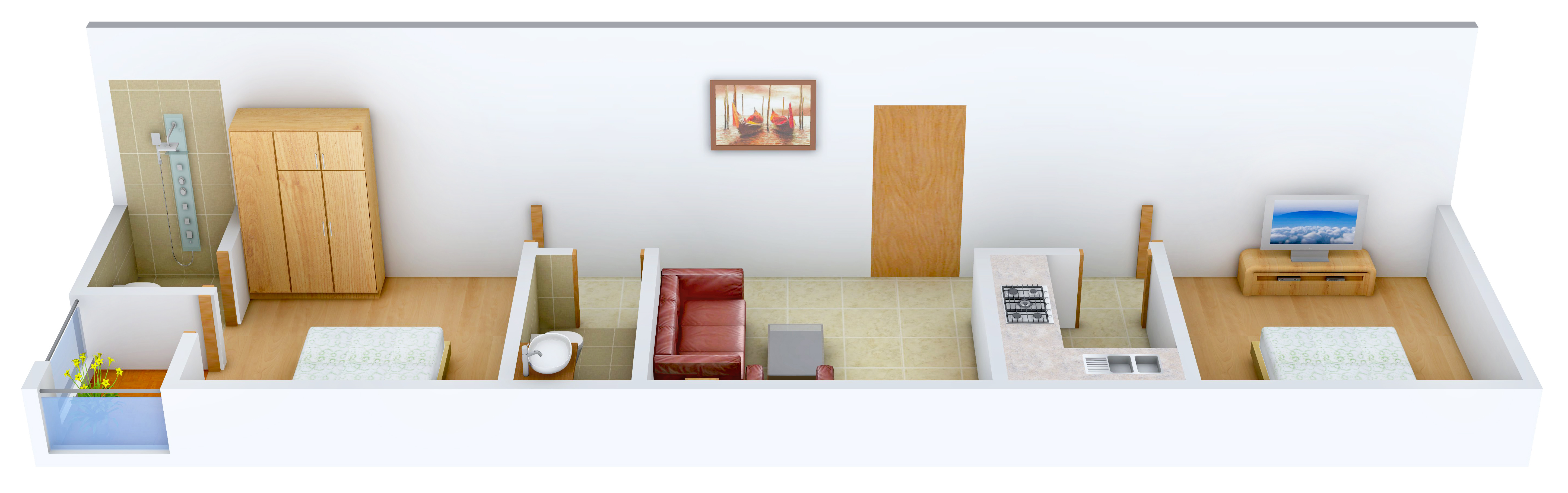 3DFloorPlan of Realmark Vista