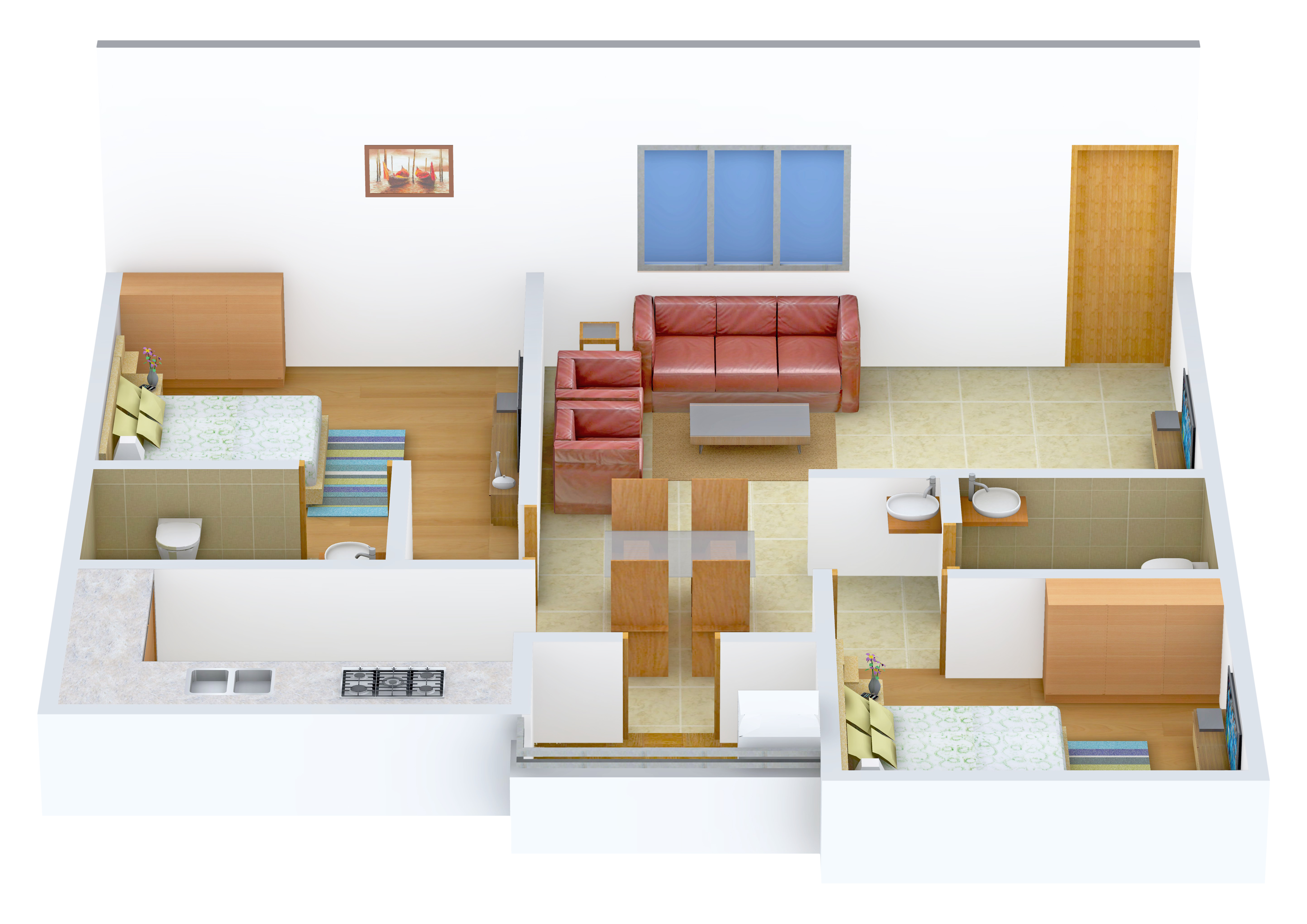 3DFloorPlan of RV RVS Sumeru
