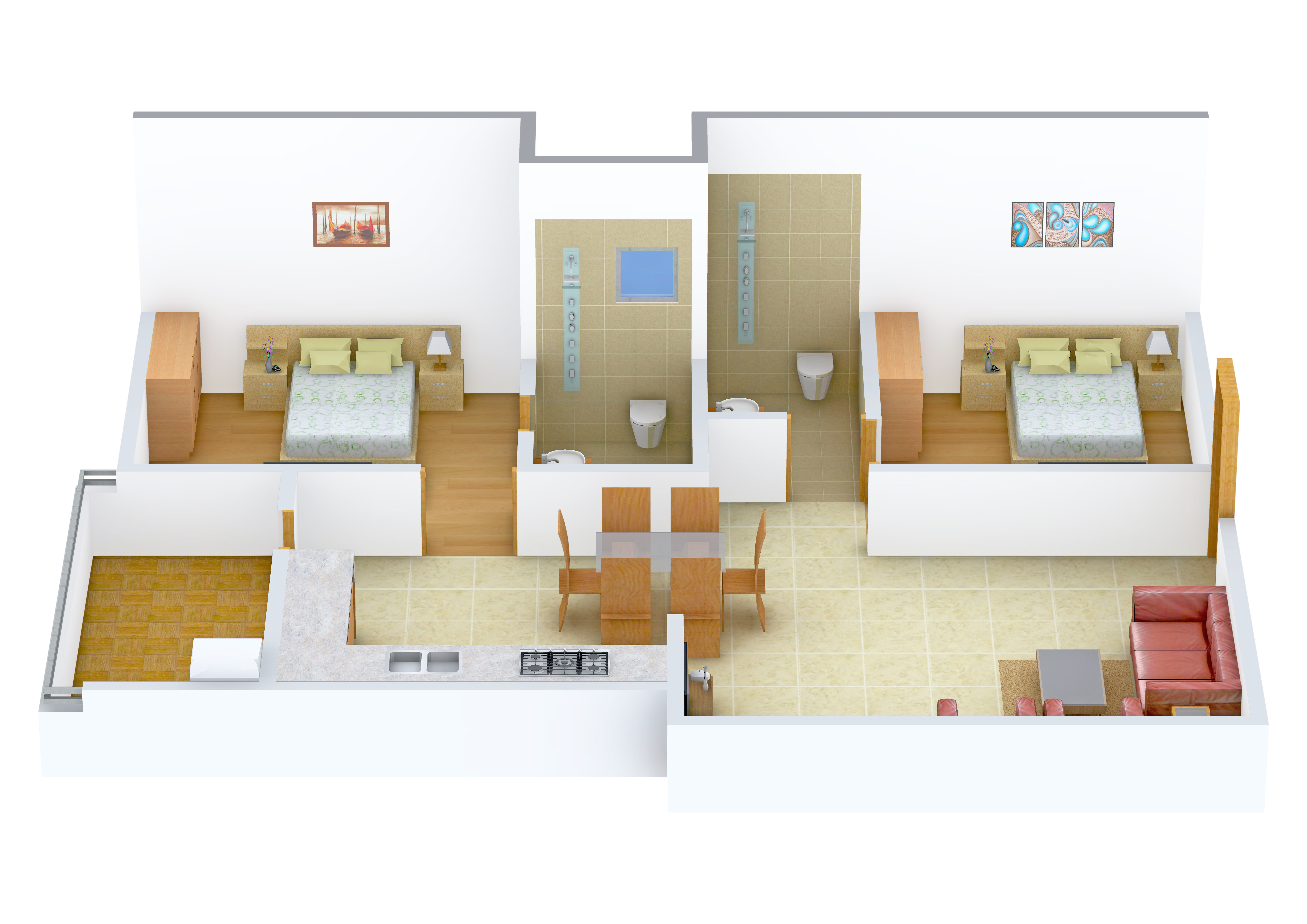 3DFloorPlan of RV RVS Sumeru