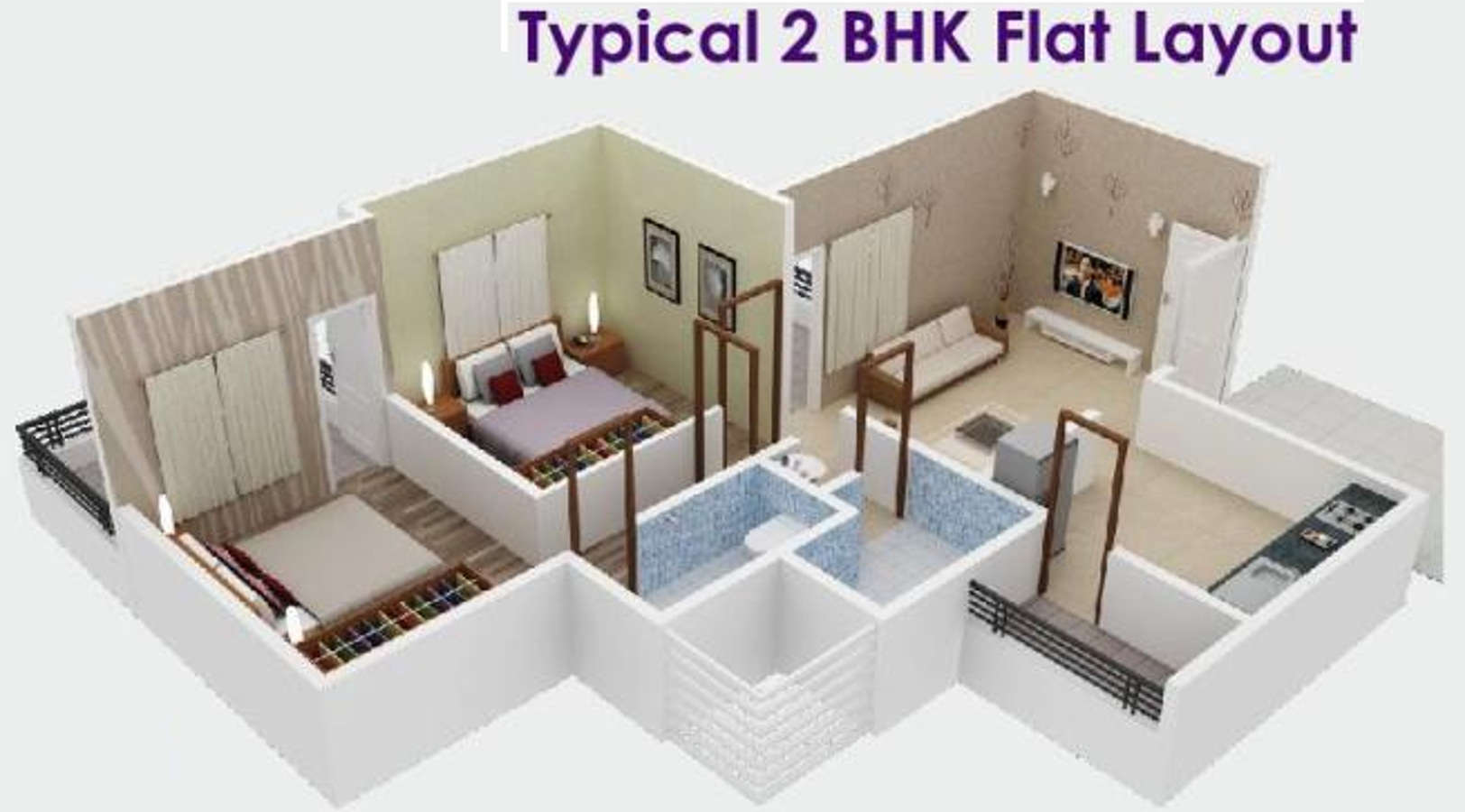 3DFloorPlan of Drashti Devine Homes