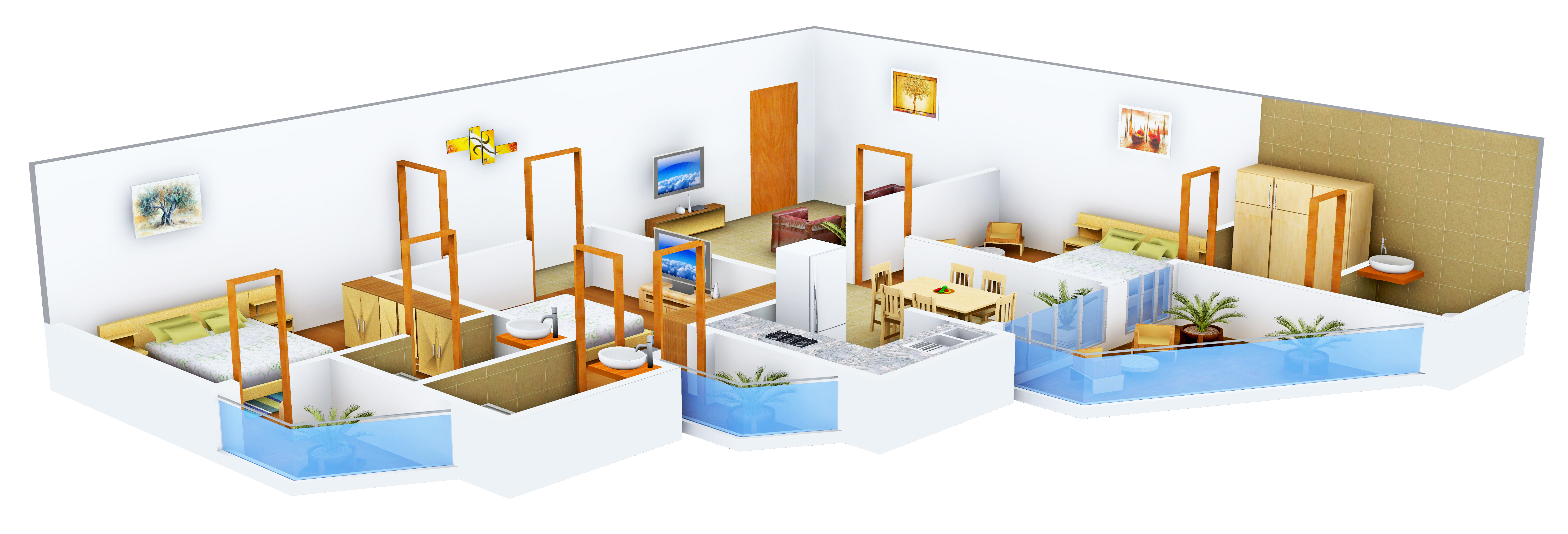 3DFloorPlan of UDB Marbella