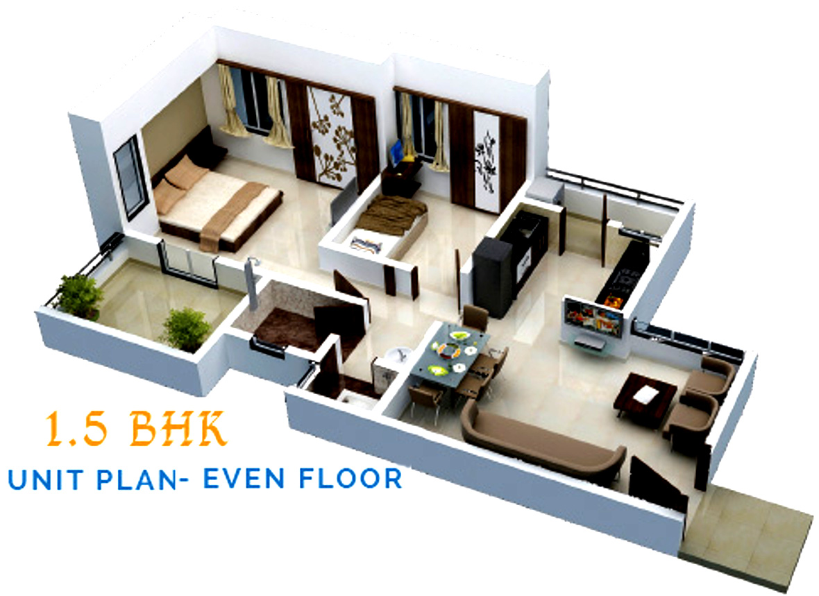 3DFloorPlan of Citta Samrajya