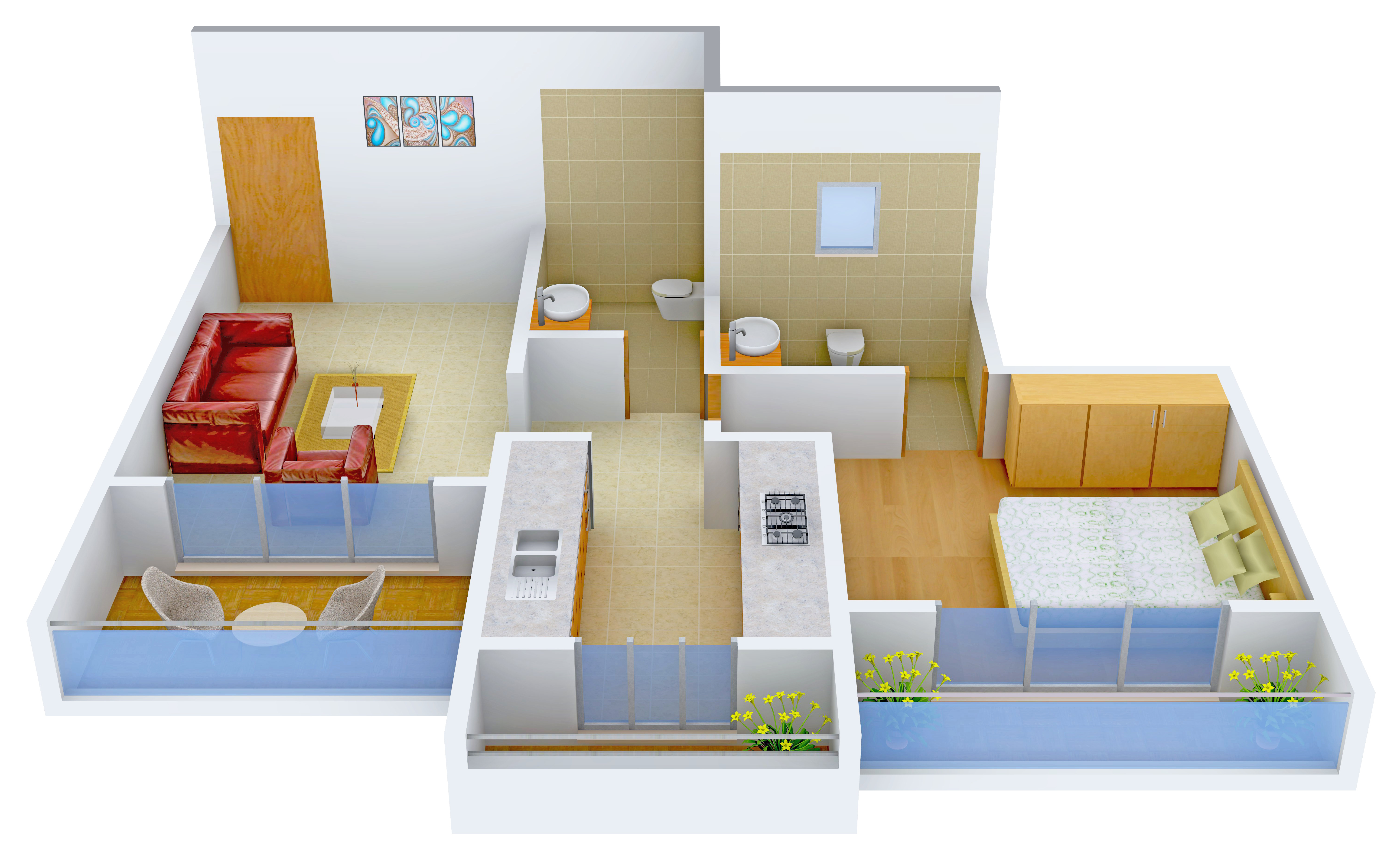 3DFloorPlan of Dynamic Royale