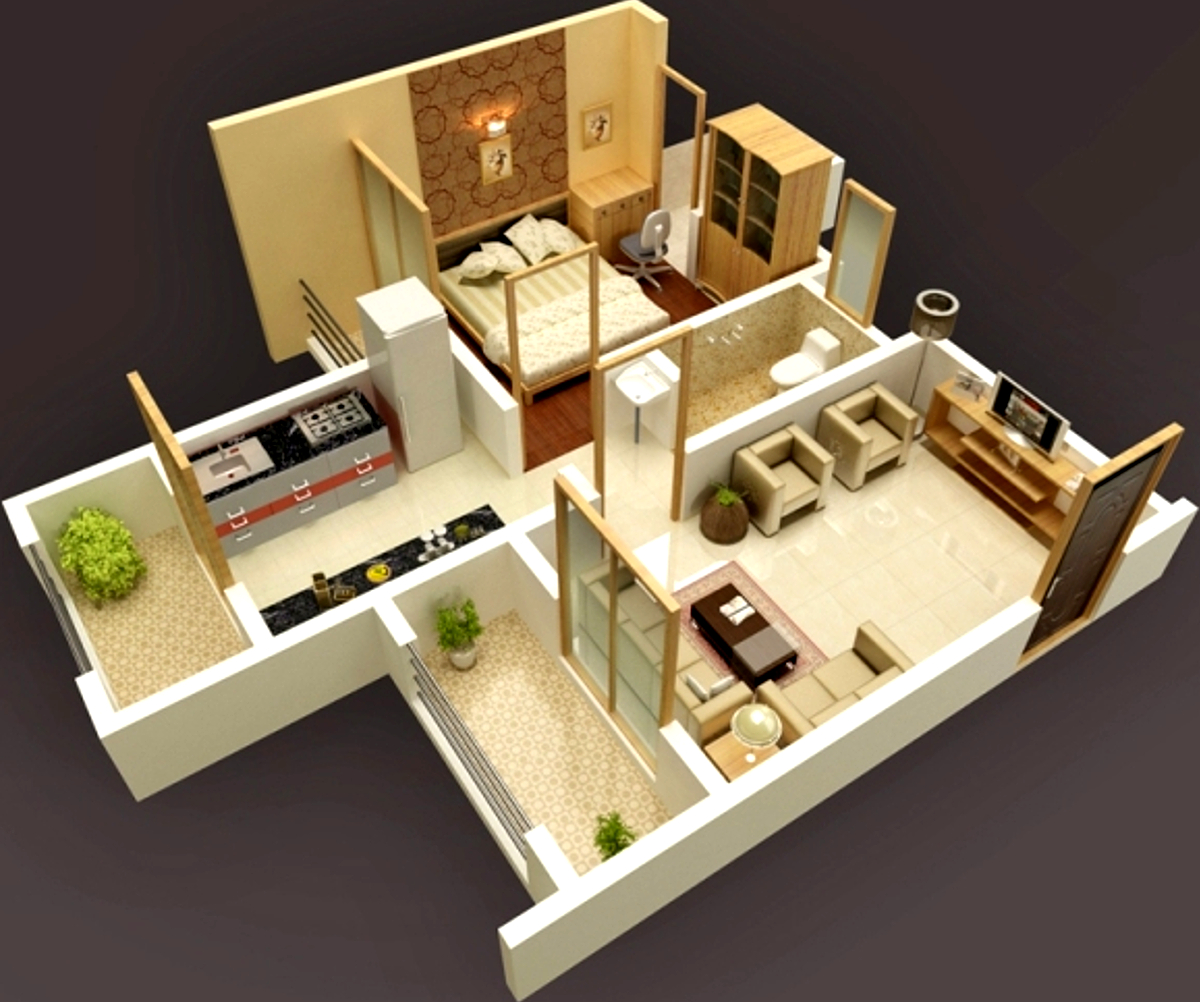 3DFloorPlan of Mangalmurti Dham