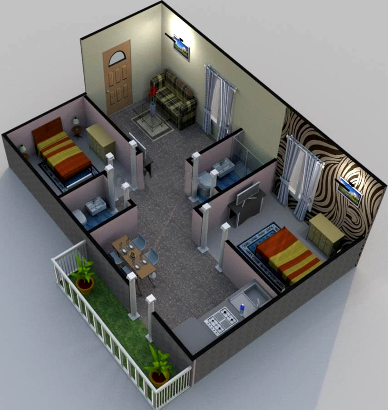 3DFloorPlan of SLV Sun Grove