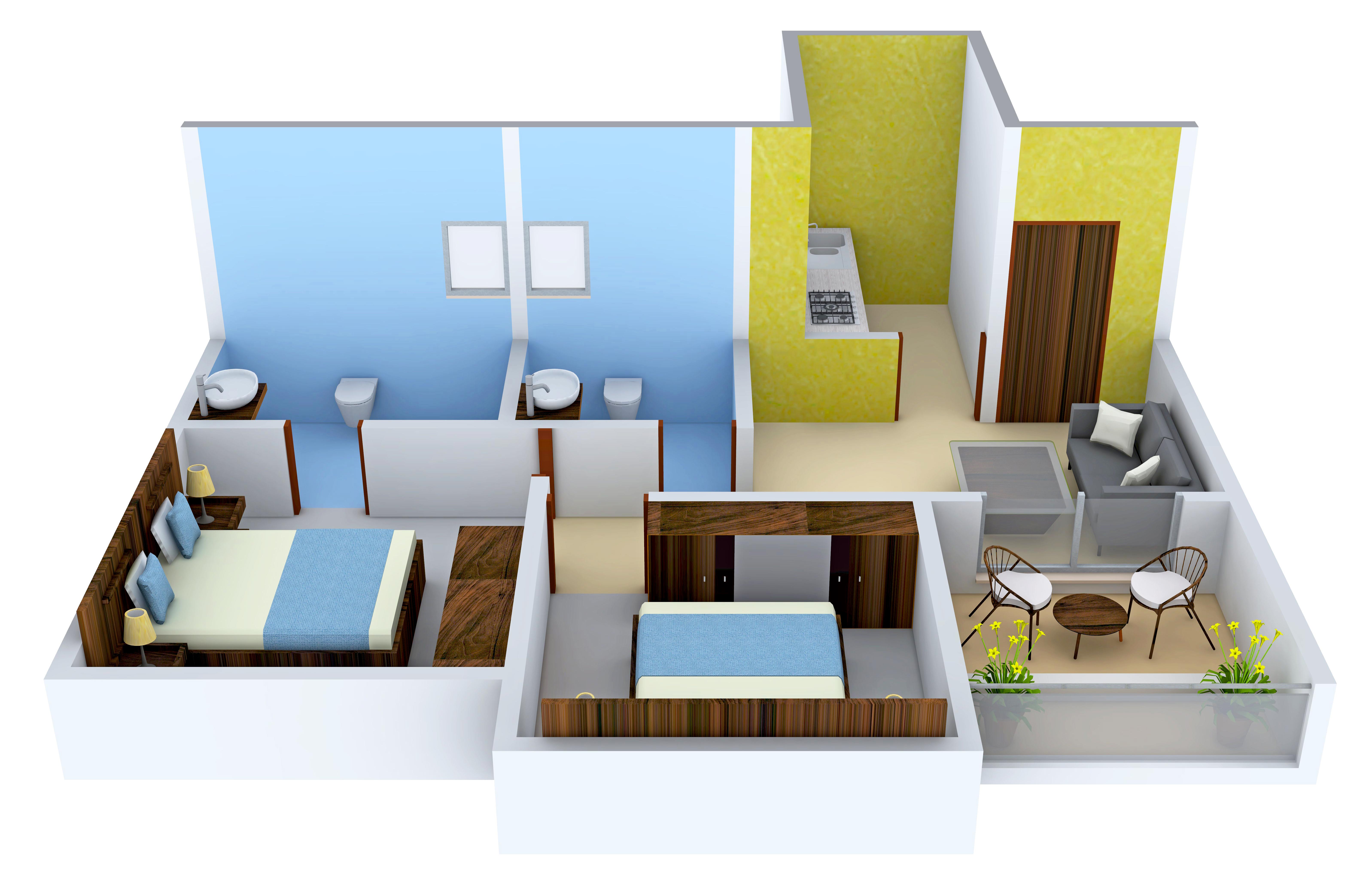 3DFloorPlan of Starom Millenia