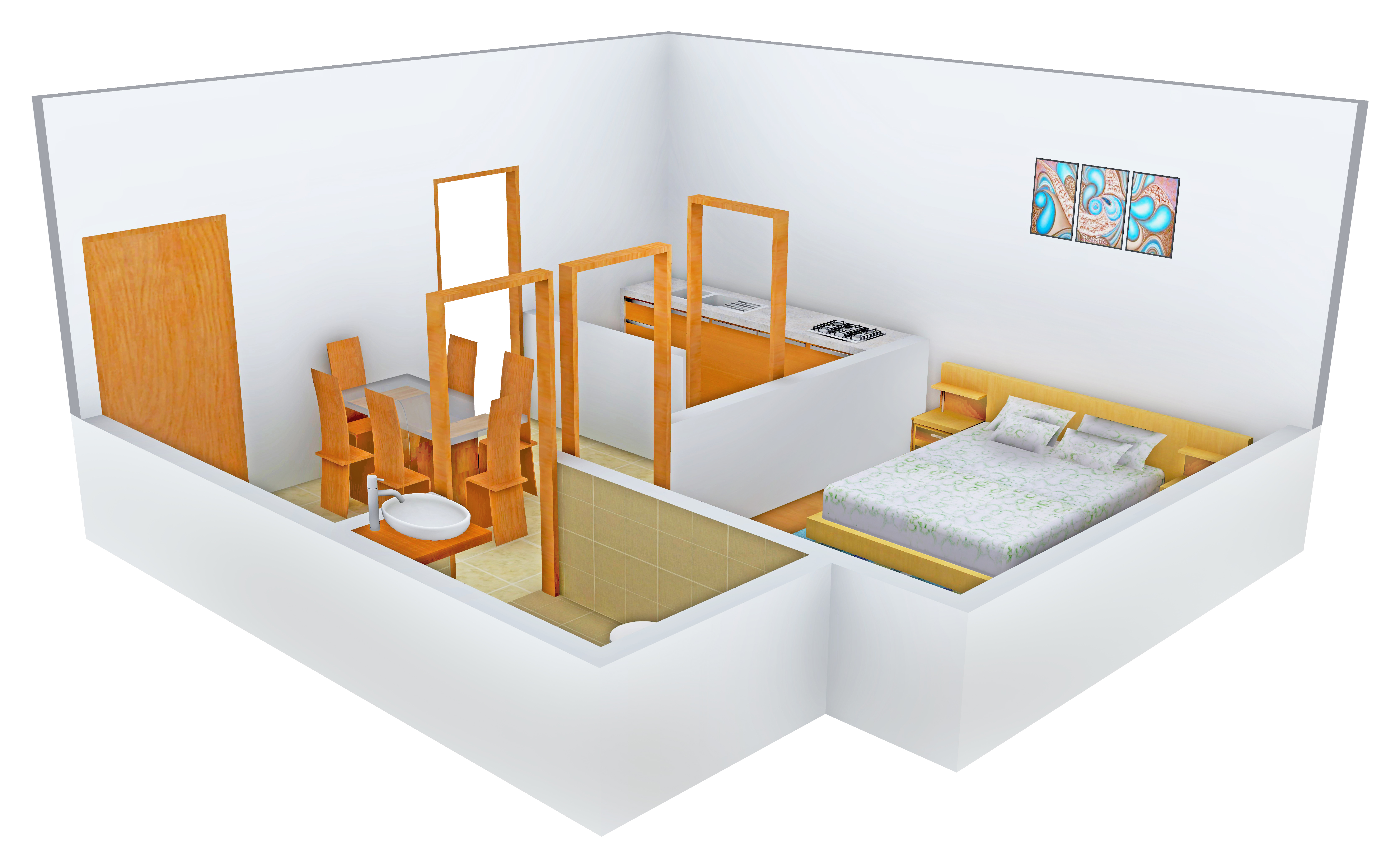 3DFloorPlan of Livewell Tower 1