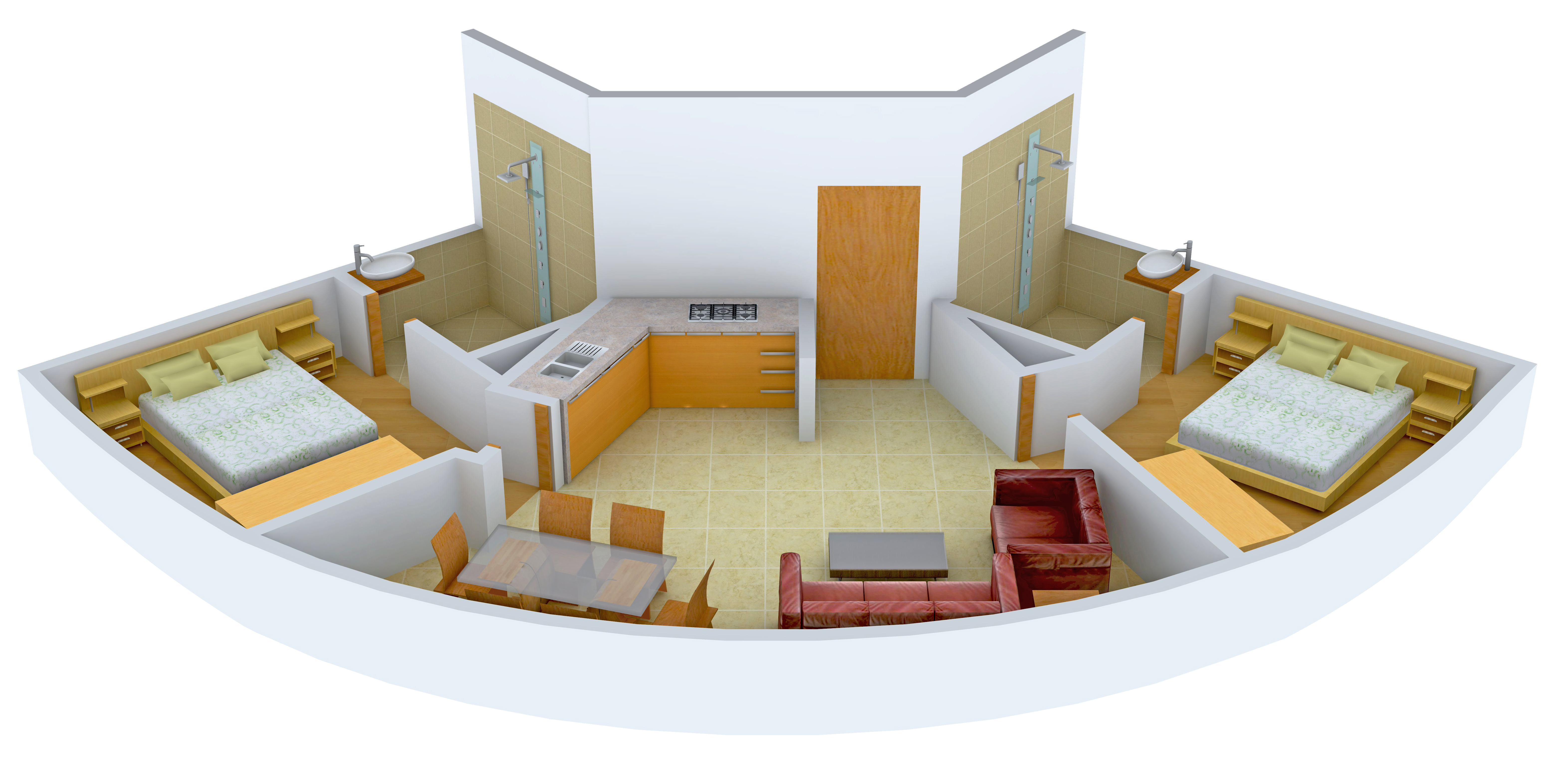 3DFloorPlan of Tulsiani Palacio Imperial White