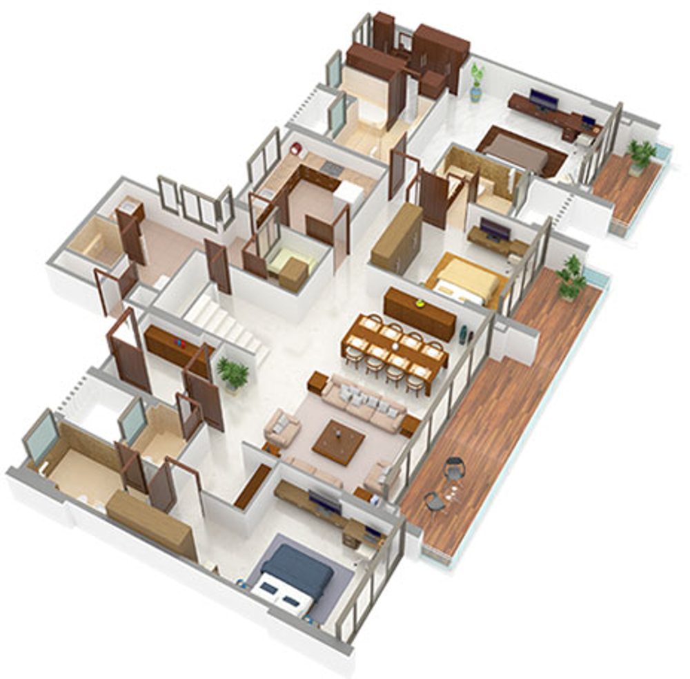 Lower Level Duplex Plan