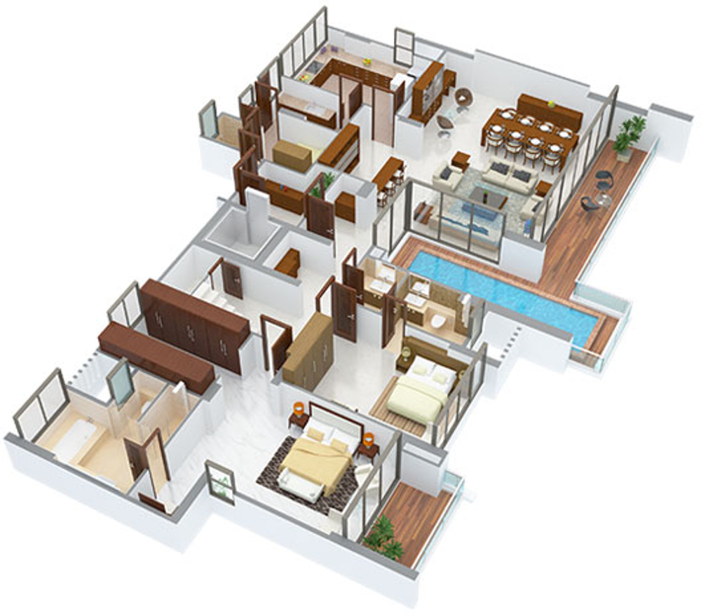 Lower Level Duplex Plan