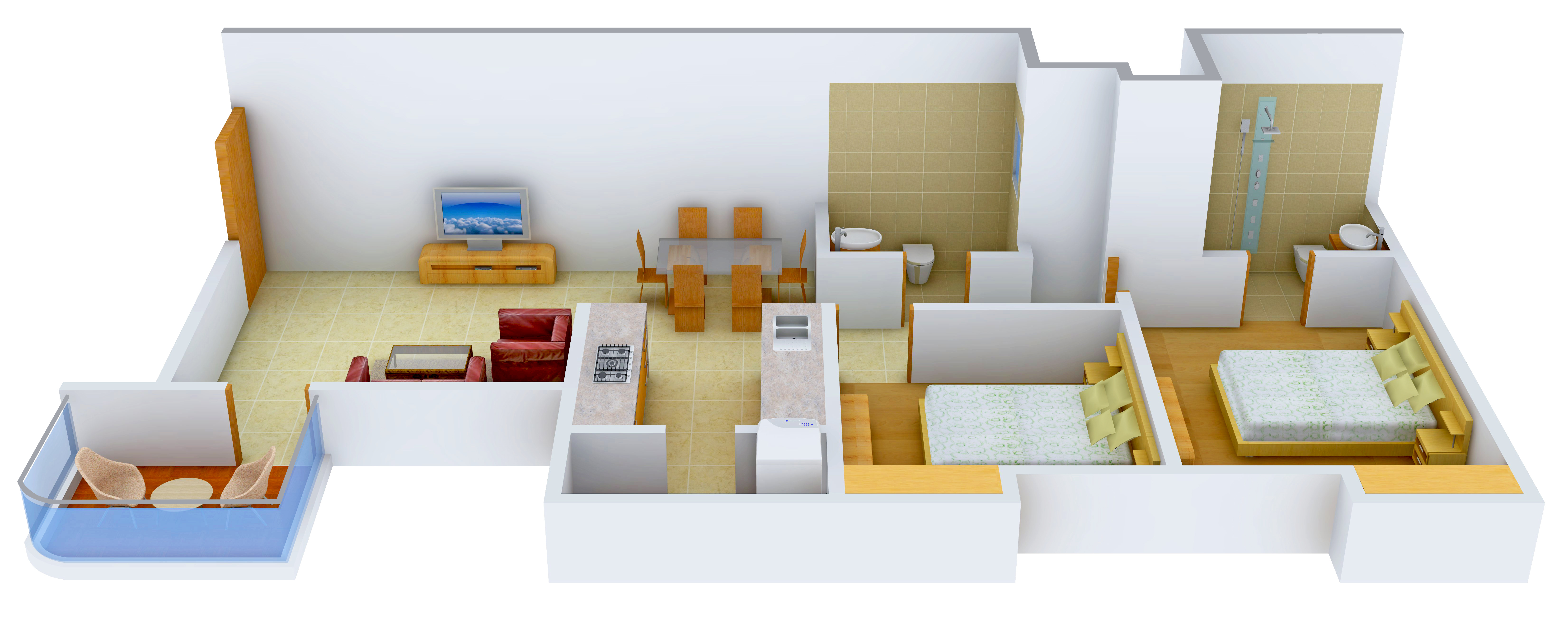 3DFloorPlan of Enerrgia Celia