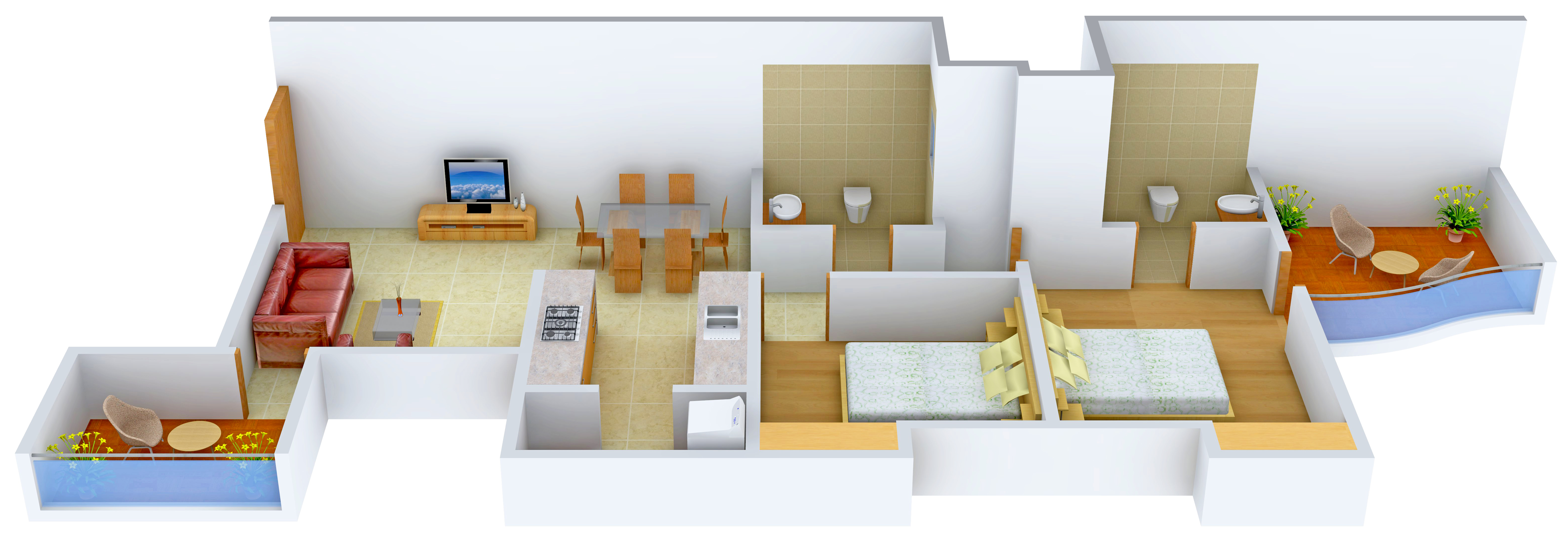 3DFloorPlan of Enerrgia Celia