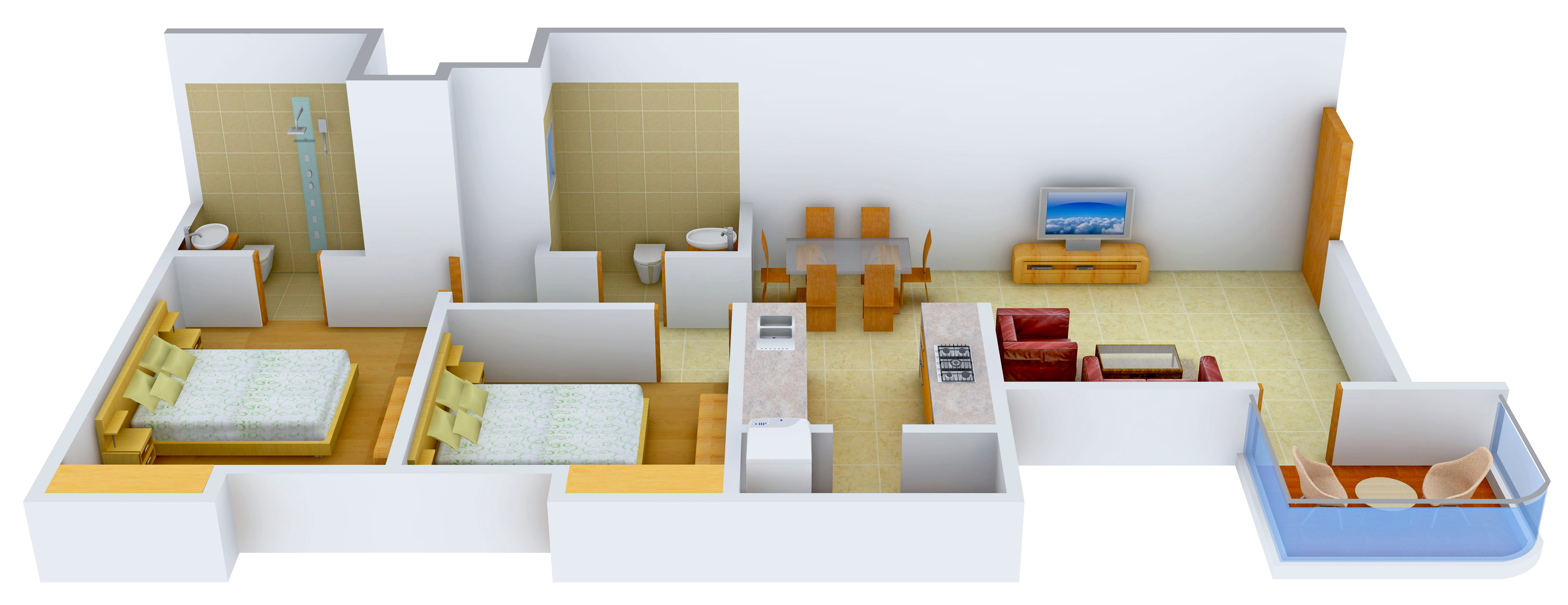 3DFloorPlan of Enerrgia Celia