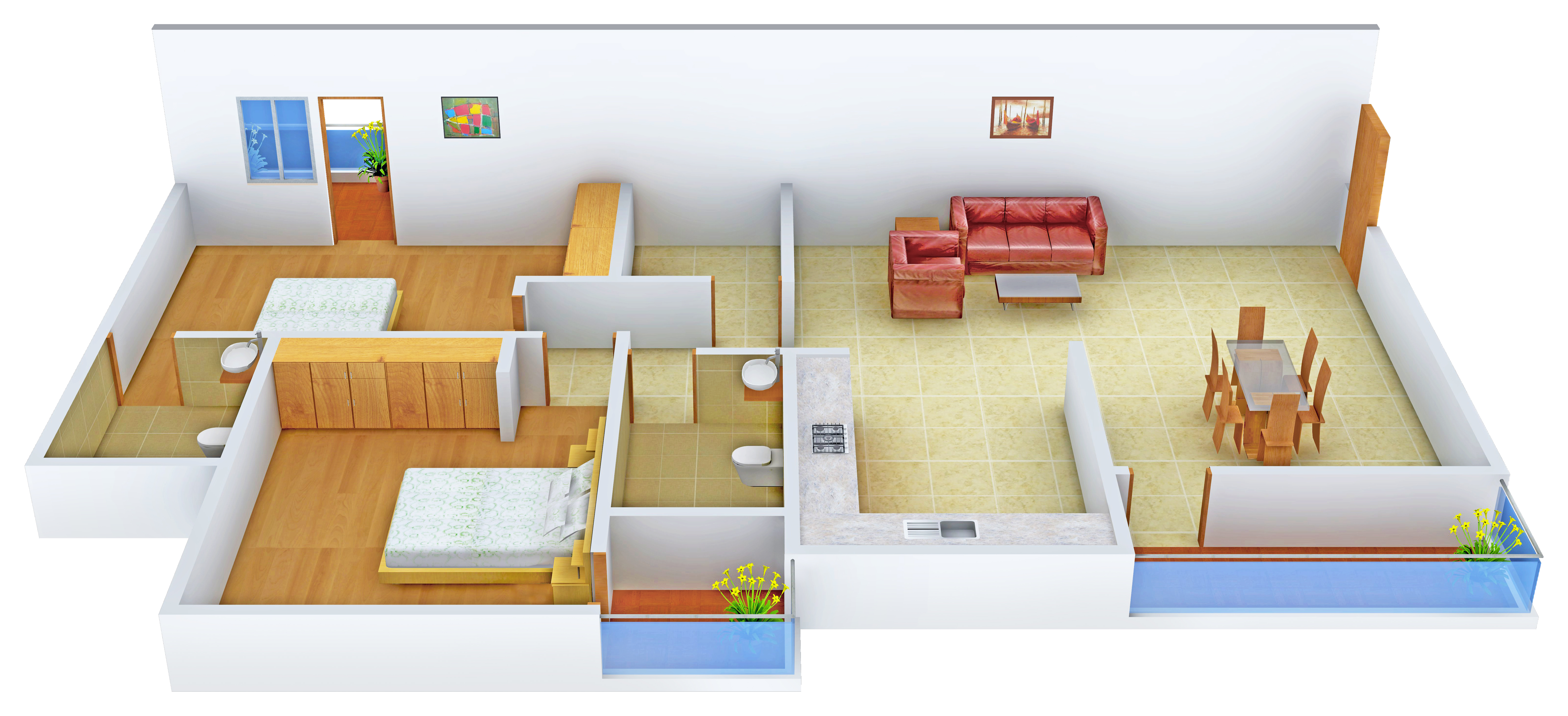 dummy Aarohan Crystel Link Apartment