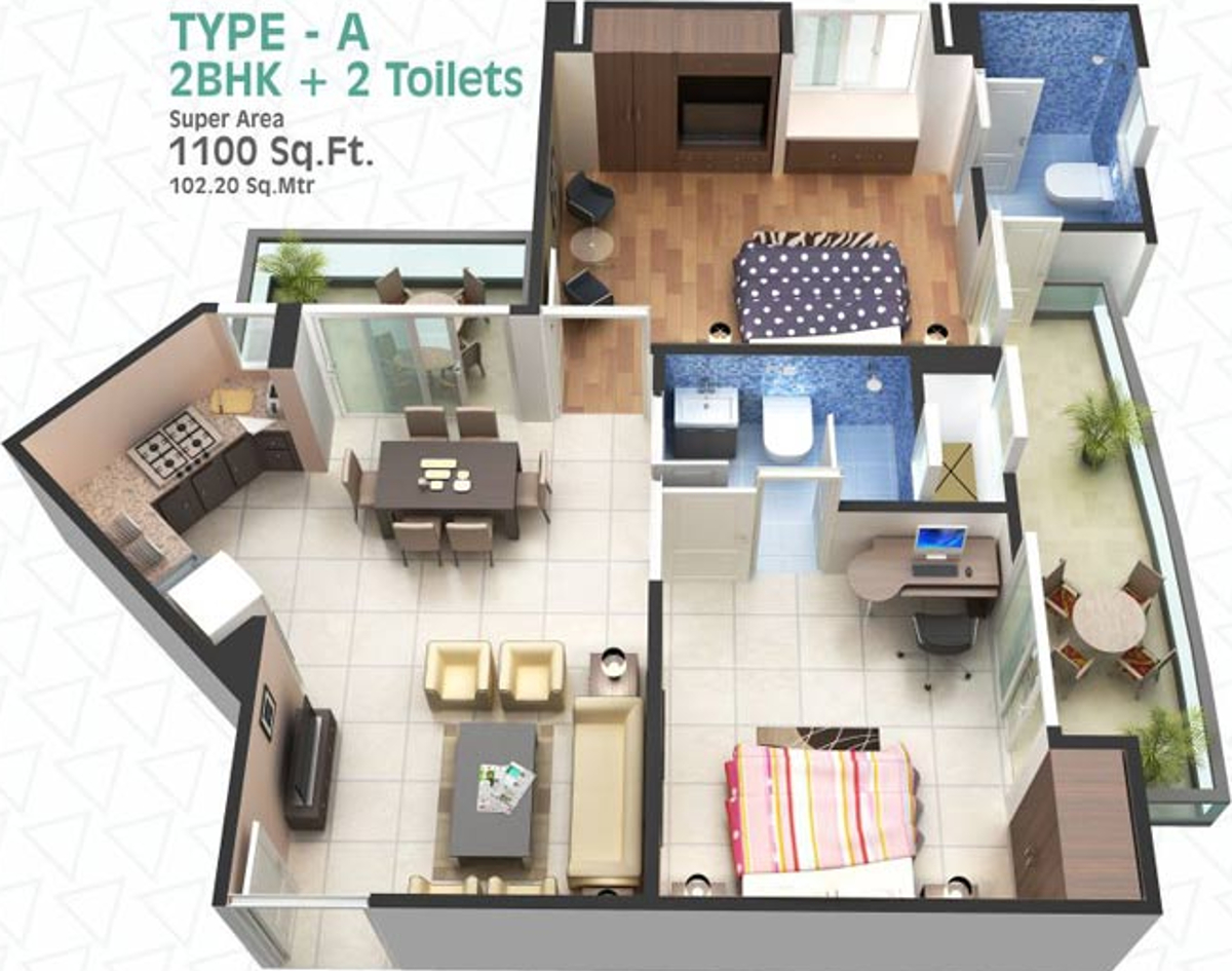 1100 Sq Ft 2 BHK 2T Apartment For Sale In Spacetech Group Edana Sector Alpha Greater Noida 1100-sq-ft-2-bhk-2t-apartment-for-sale-in-spacetech-group-edana-sector-alpha-greater-noida
