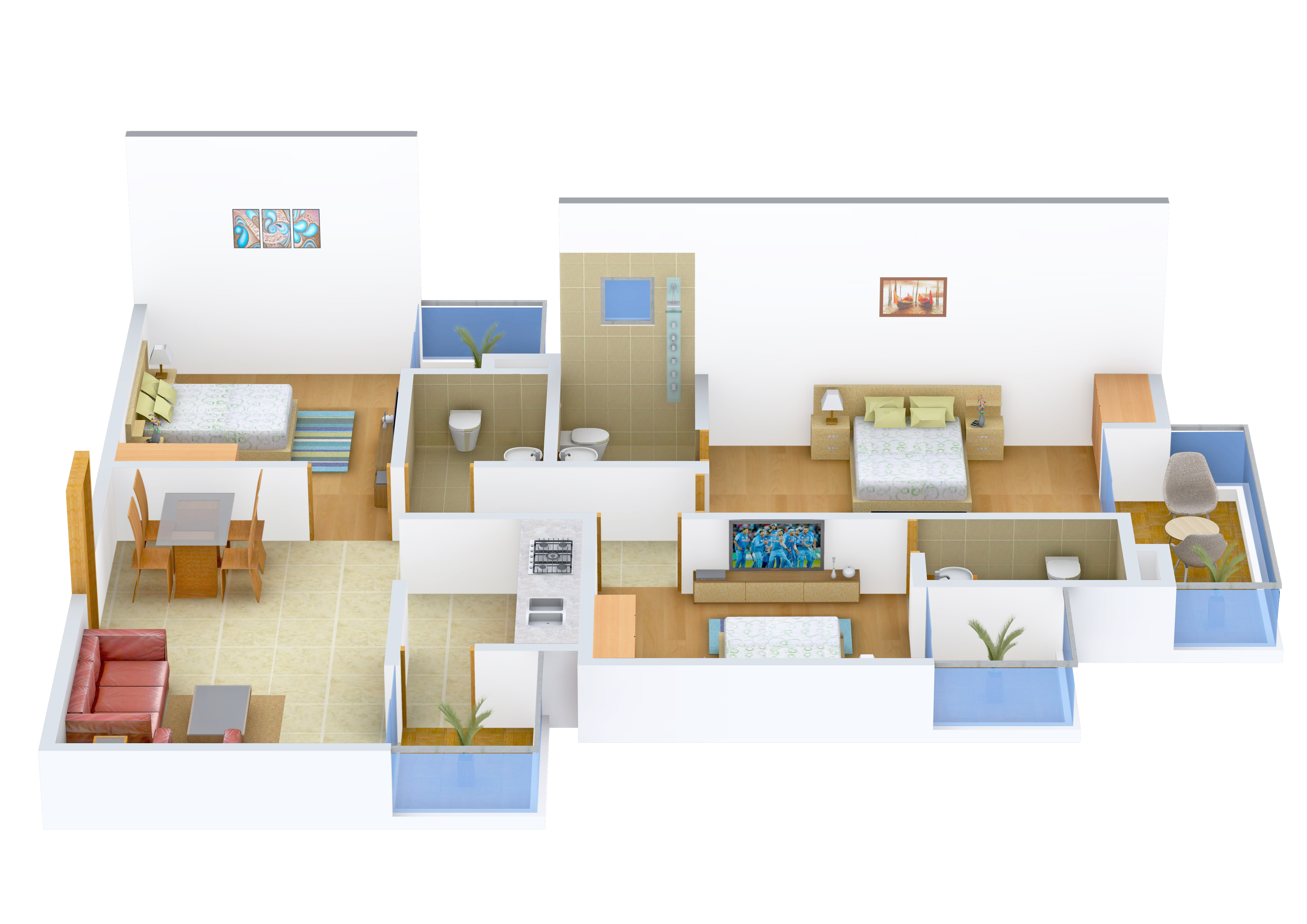 3DFloorPlan of Park City
