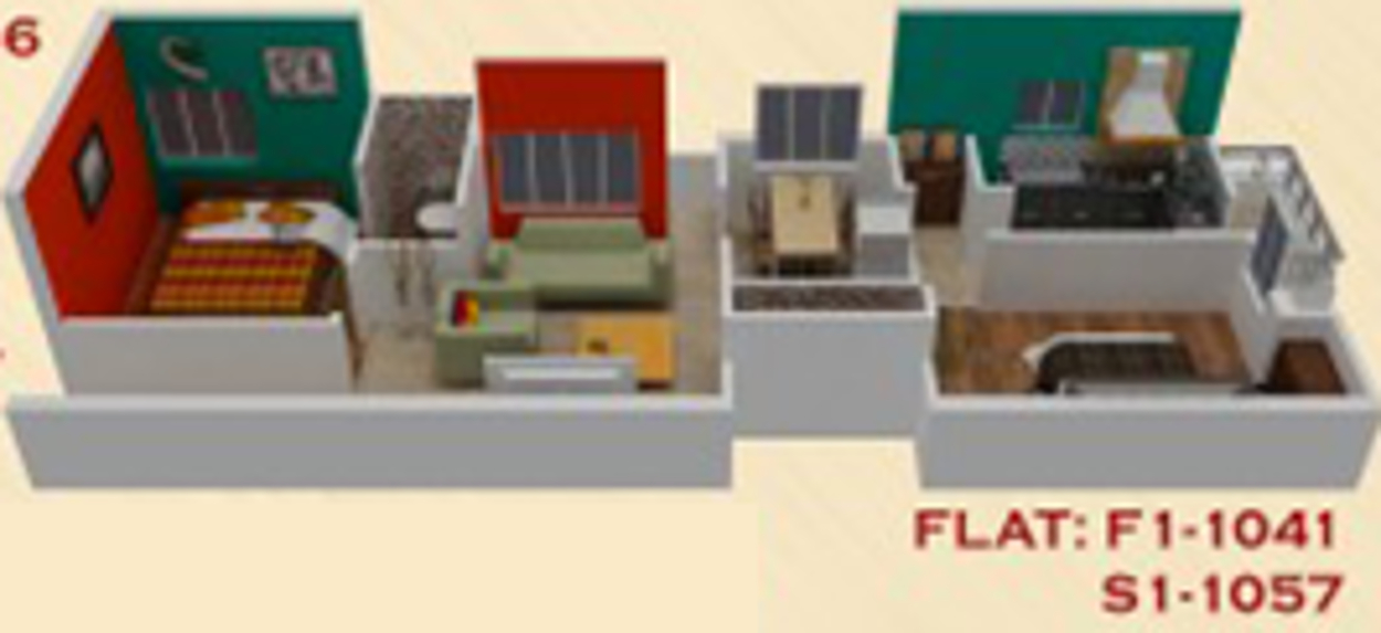 3DFloorPlan of Shree Varu Dwarakamai