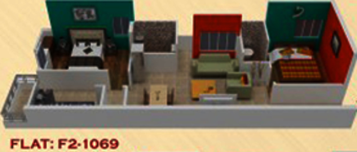 3DFloorPlan of Shree Varu Dwarakamai