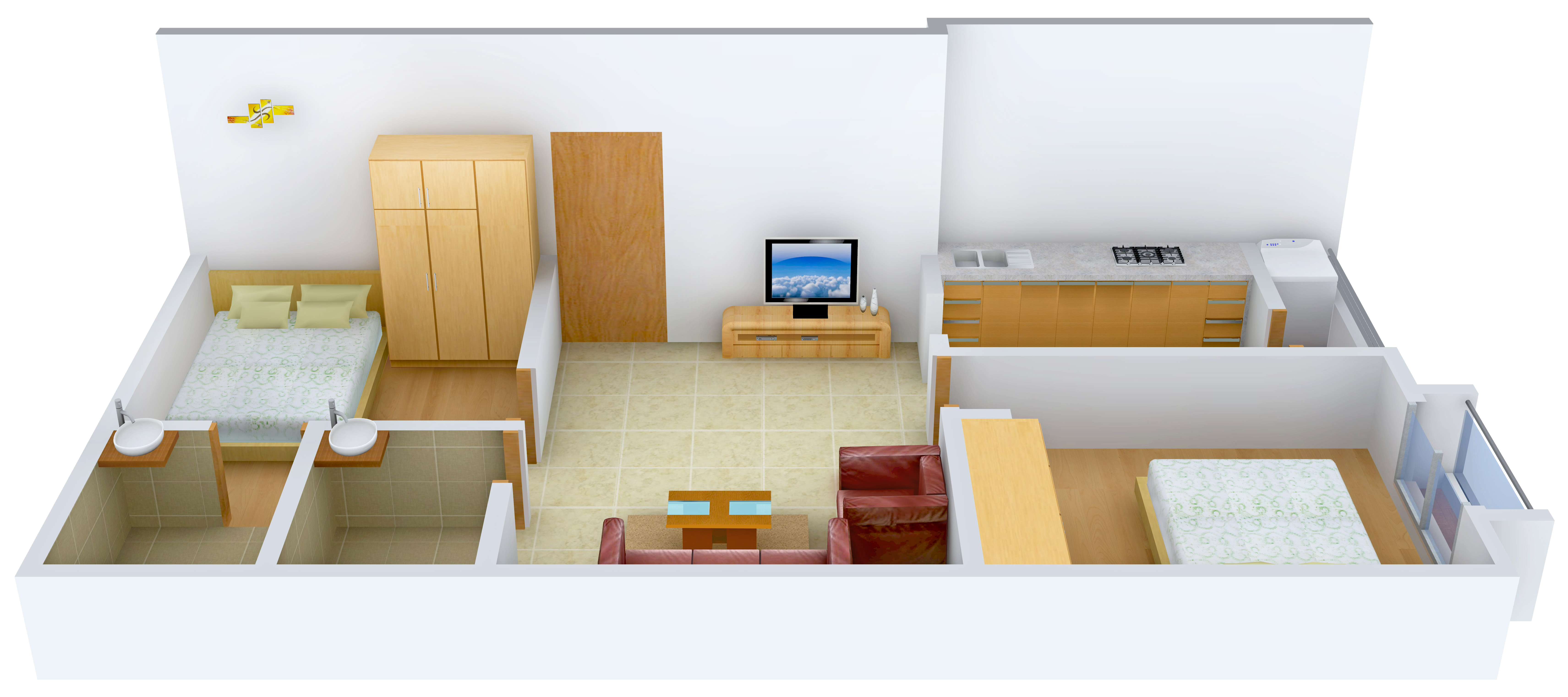 3DFloorPlan of Aliyah Gardenia