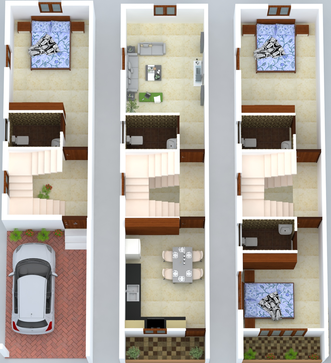 3DFloorPlan of Perfect Quadra