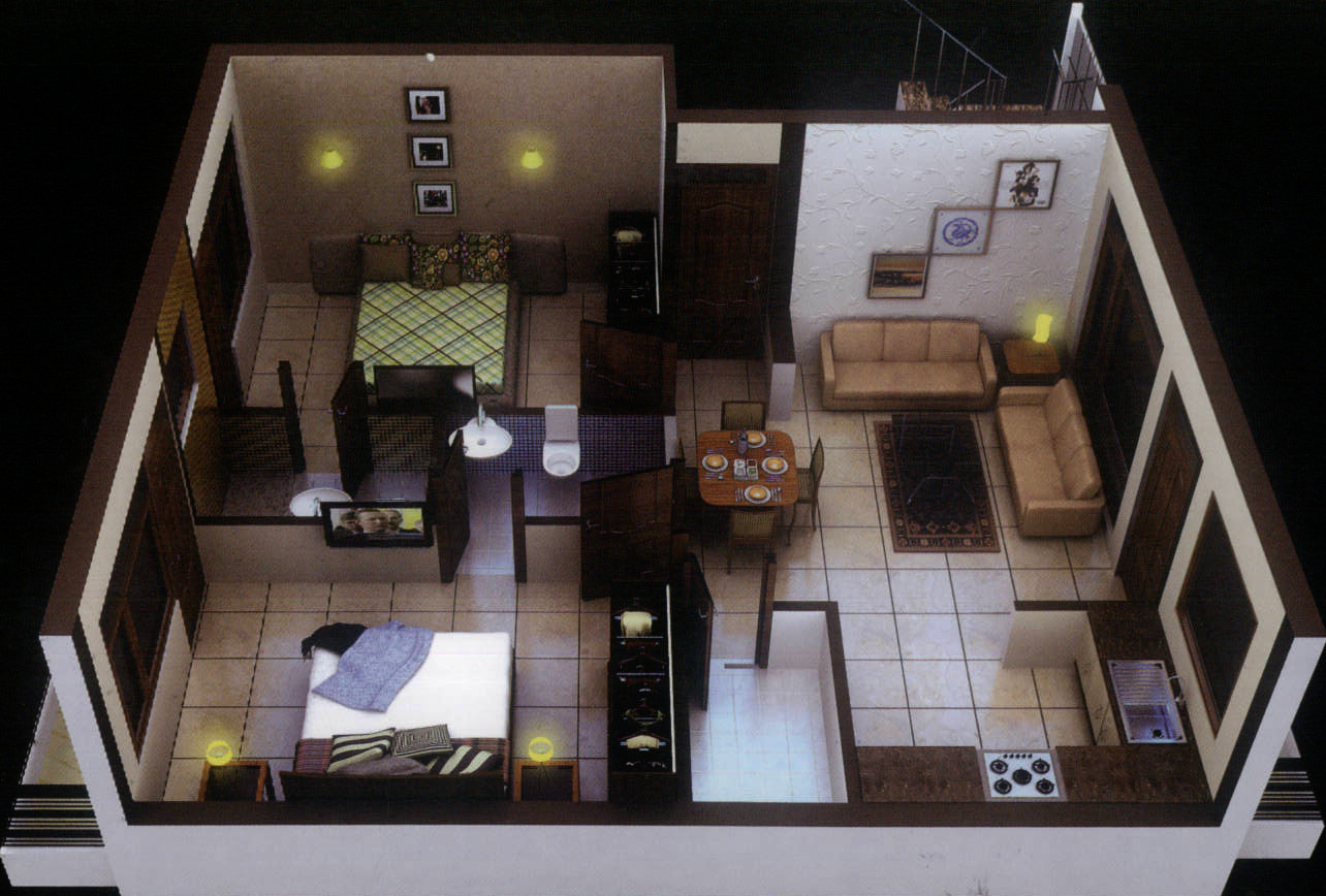 3DFloorPlan of Land Homes