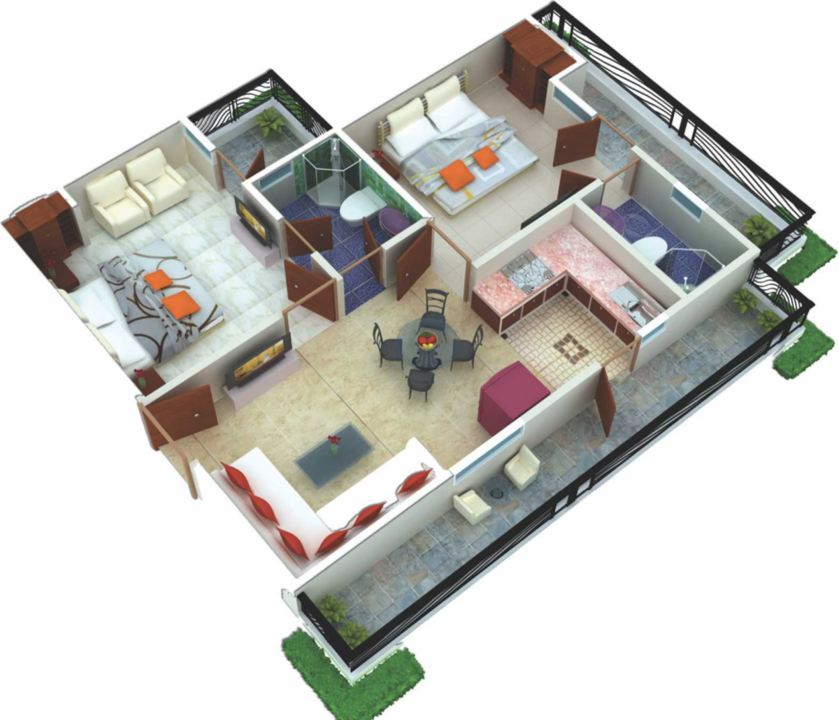 3DFloorPlan of Windsor Premium Tower