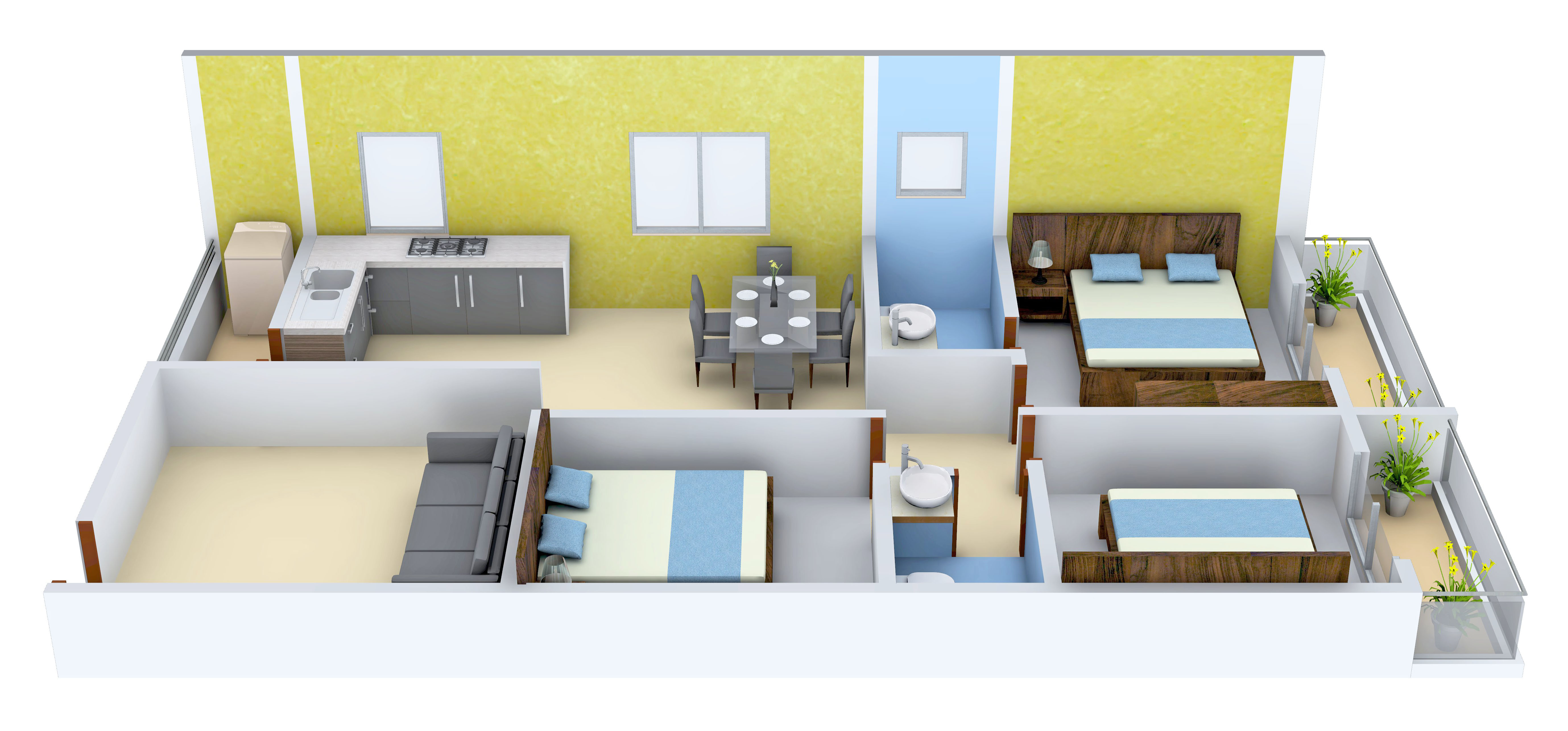 3DFloorPlan of ADI North Lake
