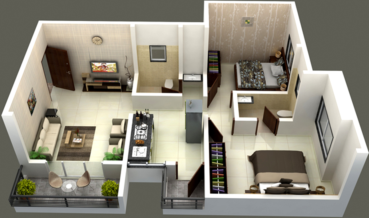 3DFloorPlan of Gangotree Subhankar