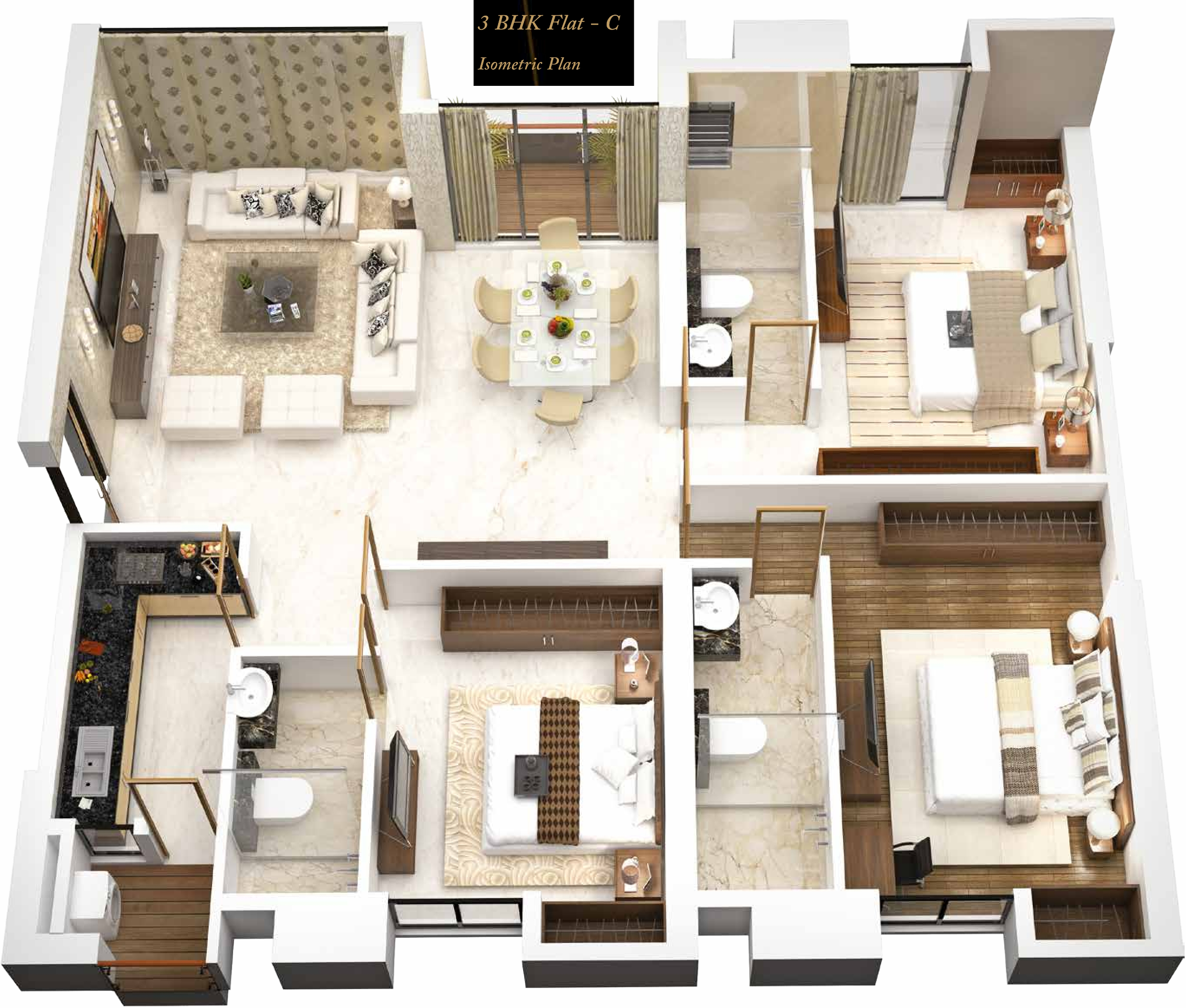 3DFloorPlan of PS Anassa