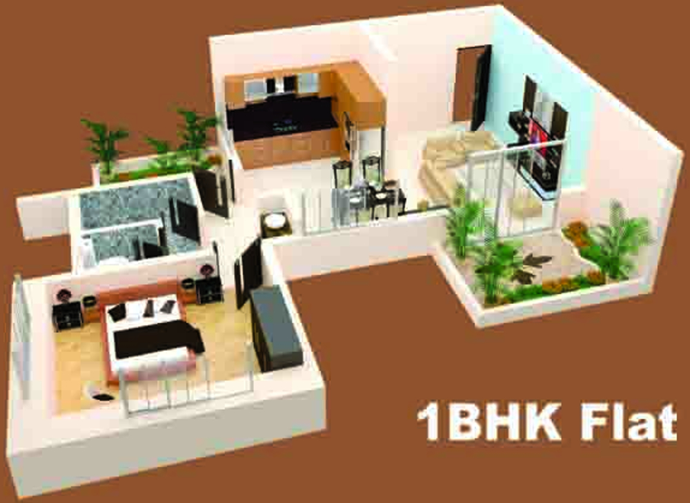3DFloorPlan of Tirupati Lifestyle
