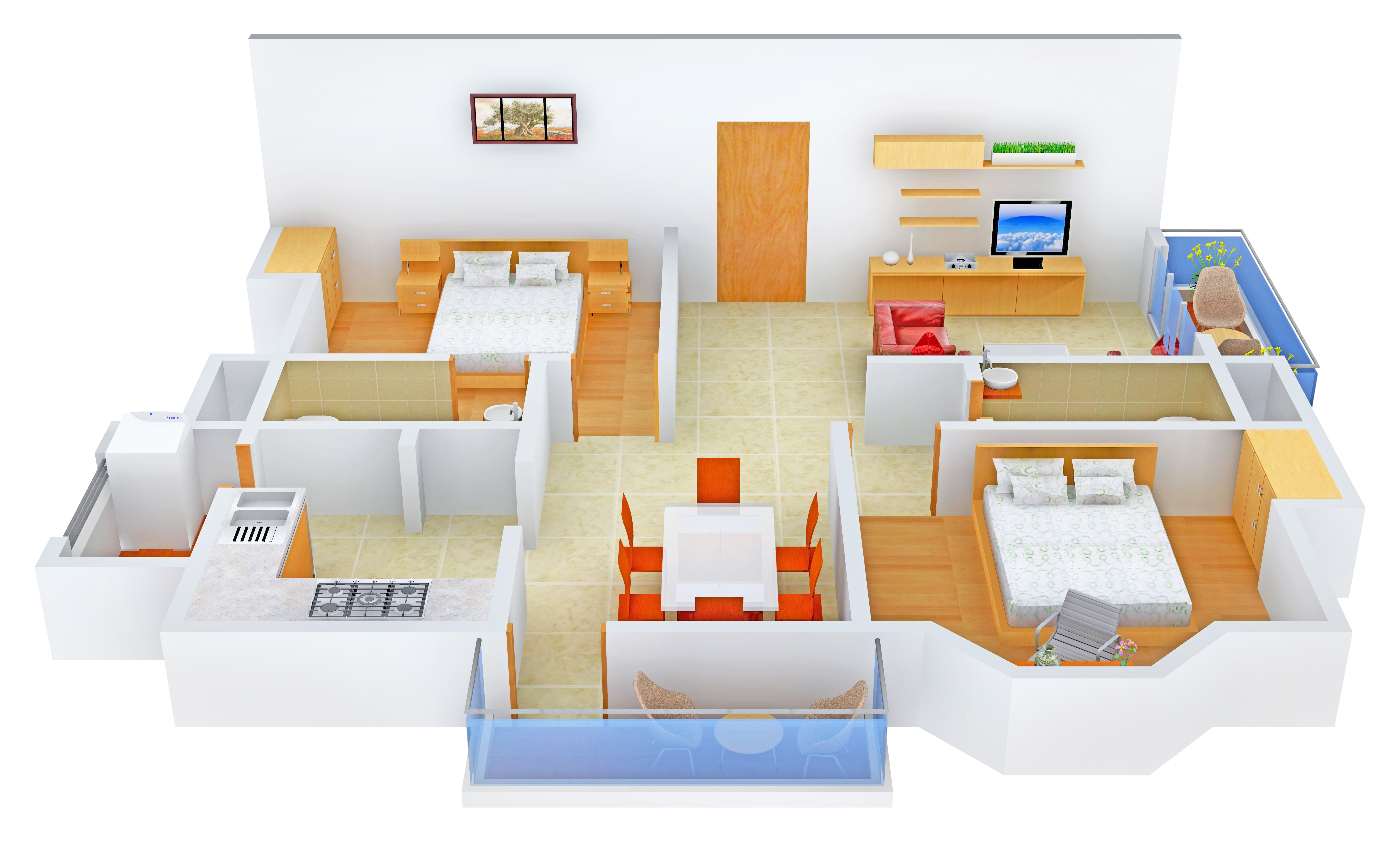 3DFloorPlan of GR Natarajan Arjika