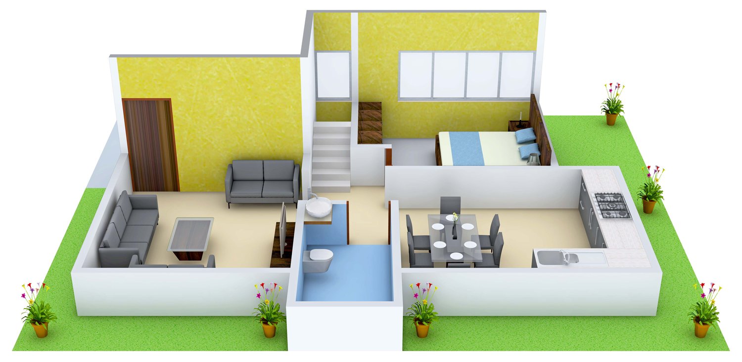 3DFloorPlan of Citrus Belmont Villas