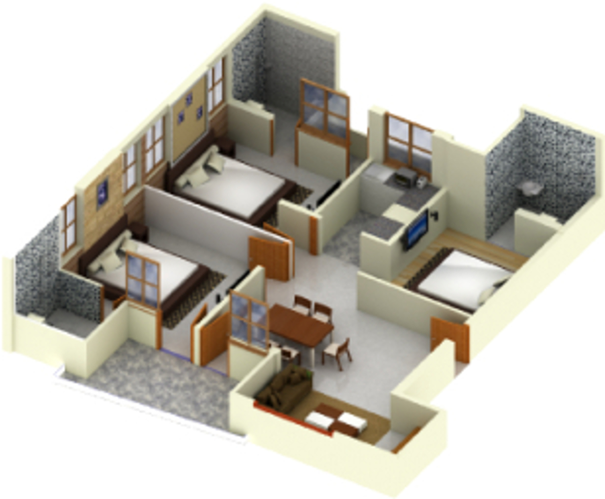 3DFloorPlan of Swastik Square