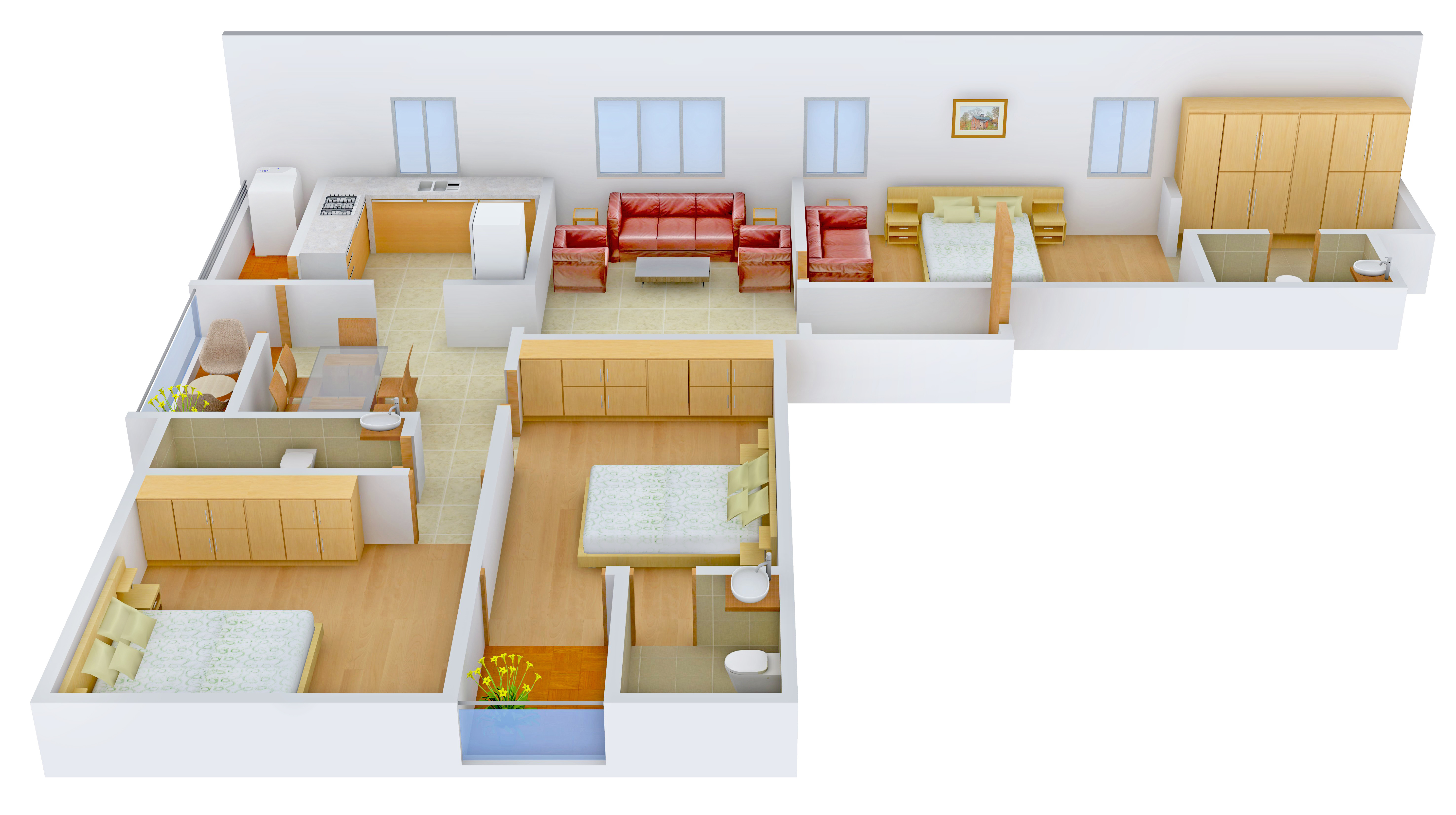 3DFloorPlan of Aara Venus Sudarson