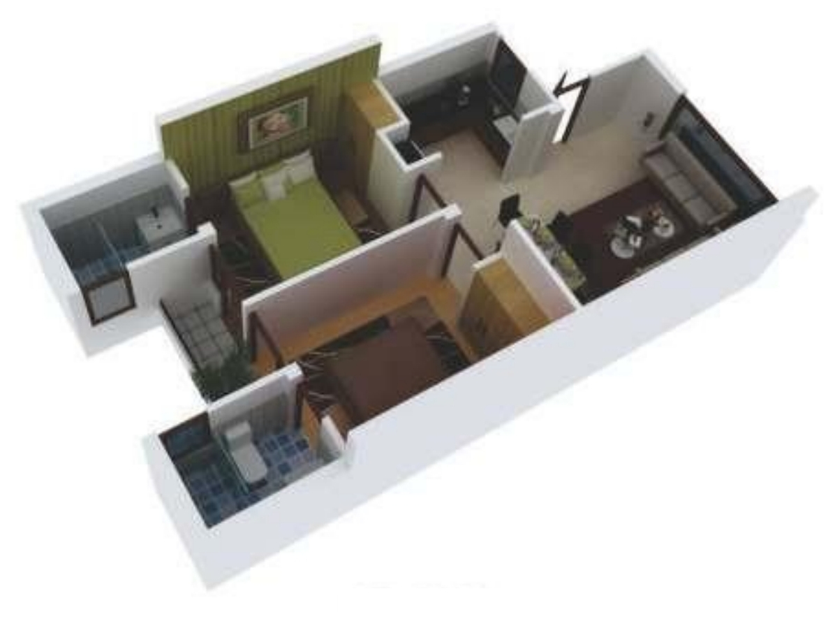 3DFloorPlan of Wisteria Nav Floor