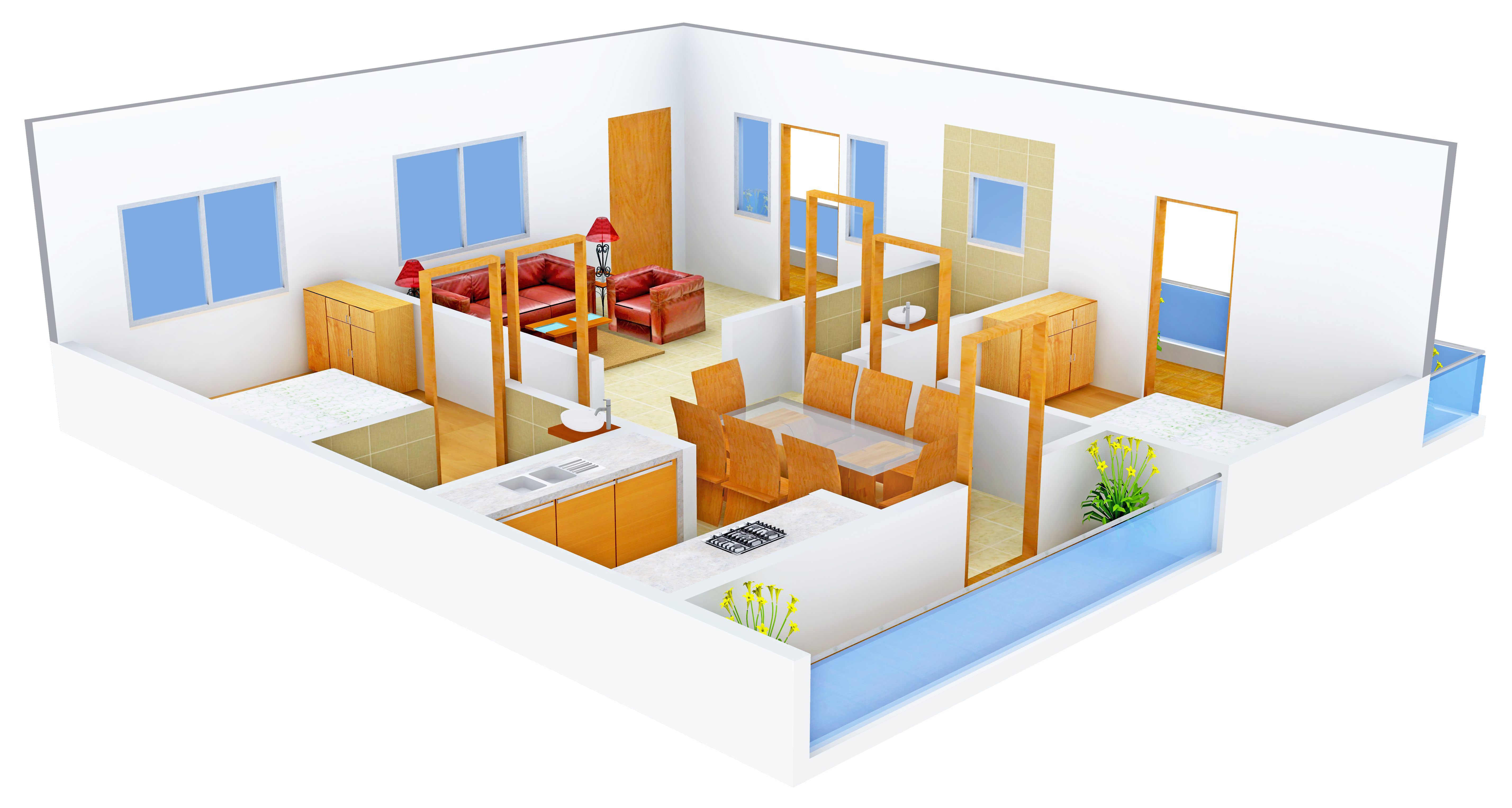 3DFloorPlan of SVR Icon Heights