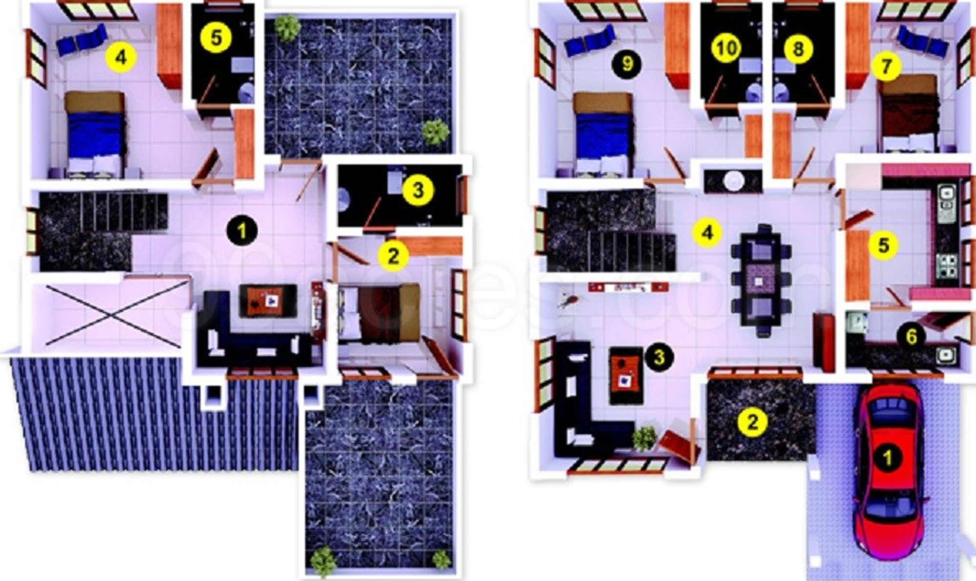 3DFloorPlan of Chevron Brookville