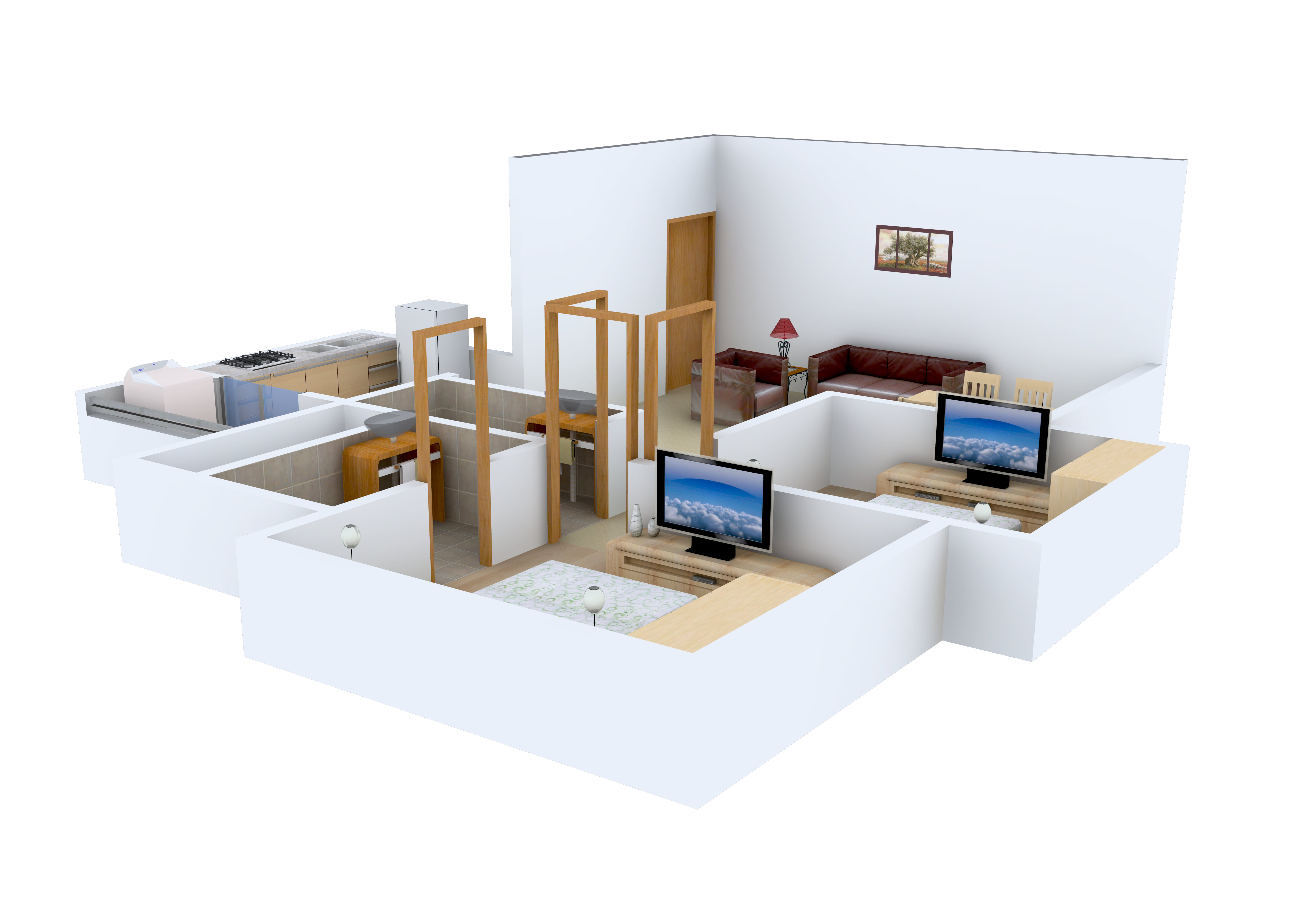 3DFloorPlan of Noble Heights