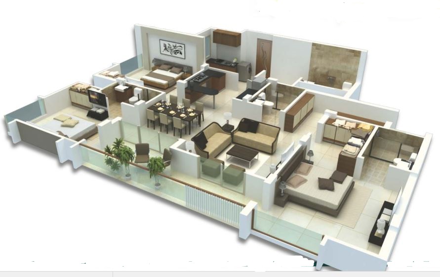 3DFloorPlan of Life SRV