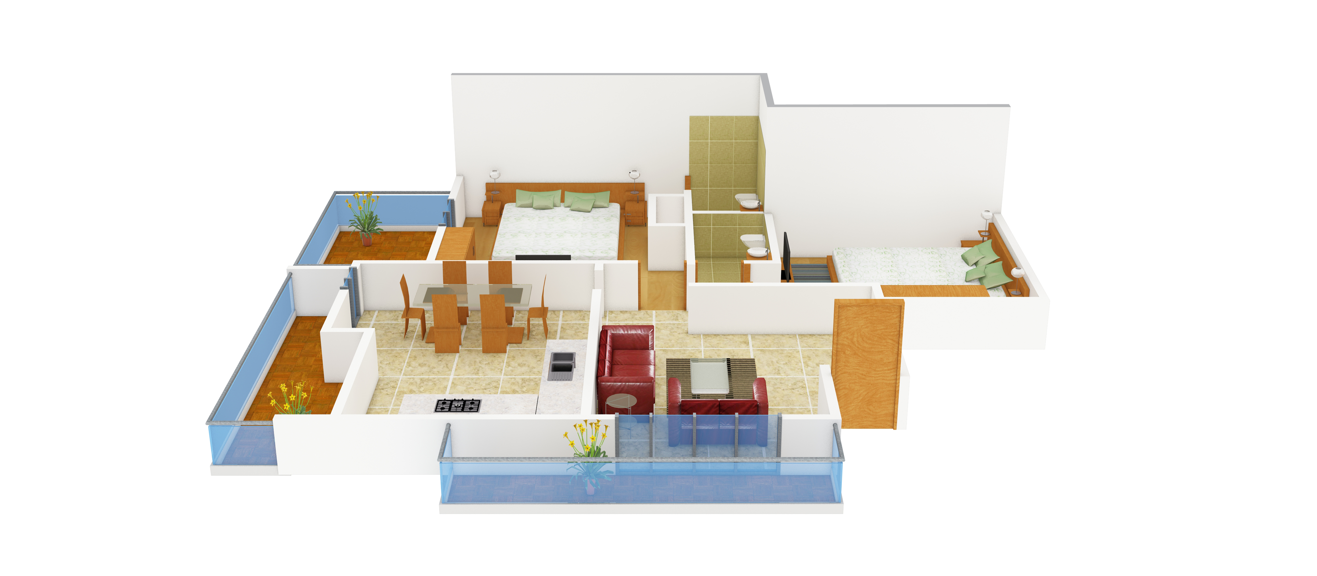 3DFloorPlan of DBS Chalamize