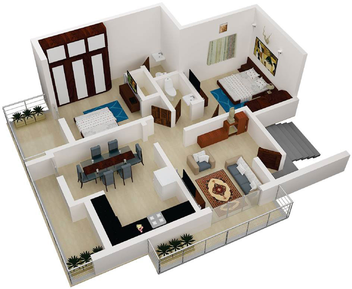 3DFloorPlan of DBS Chalamize