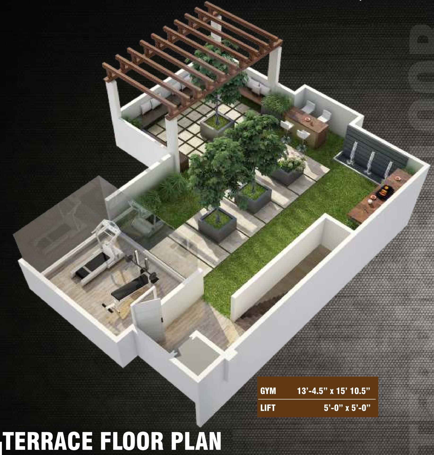 3DFloorPlan of Endee Aura Villa