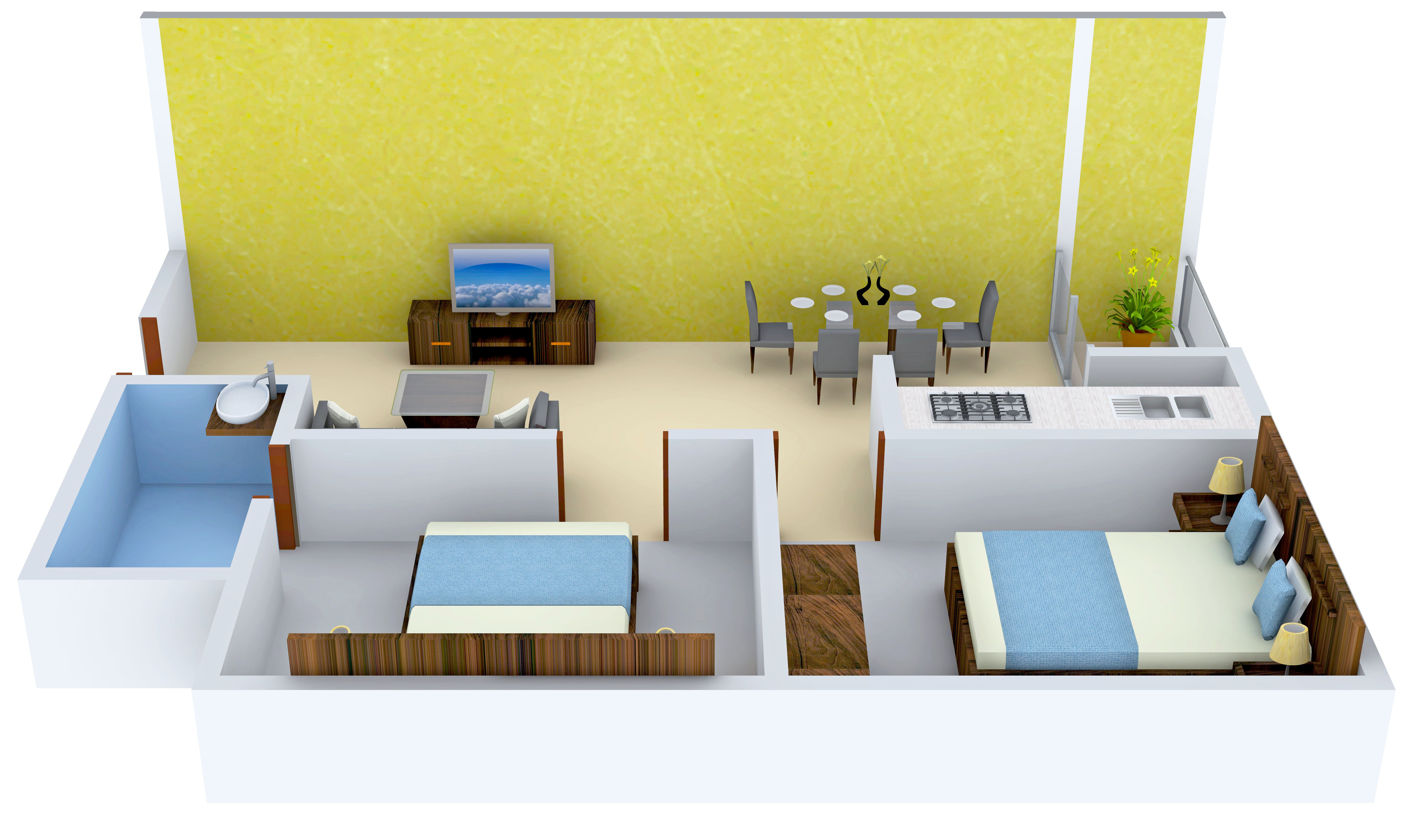 3DFloorPlan of Sree Reddy Arma