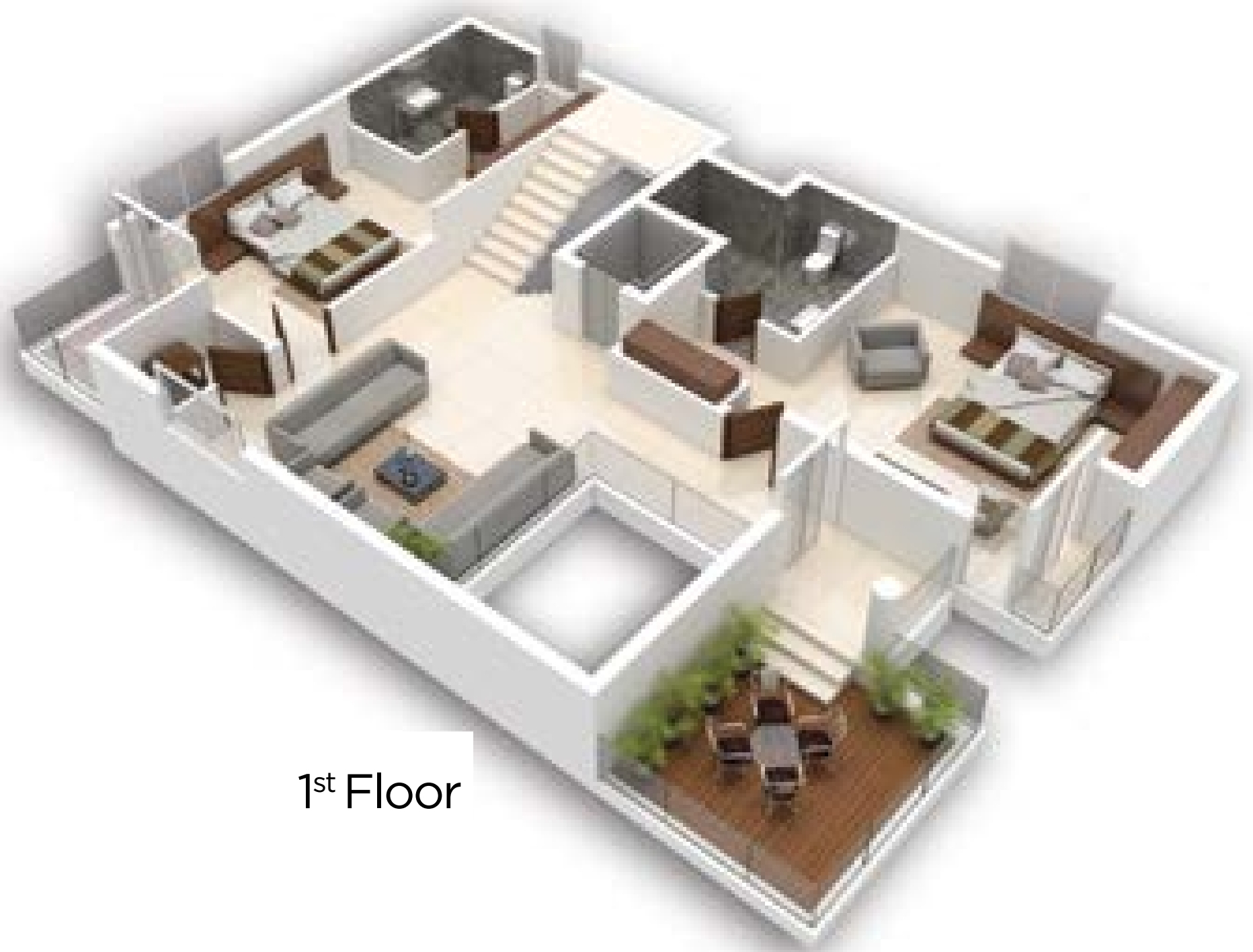3DFloorPlan of Pavani Boulevard