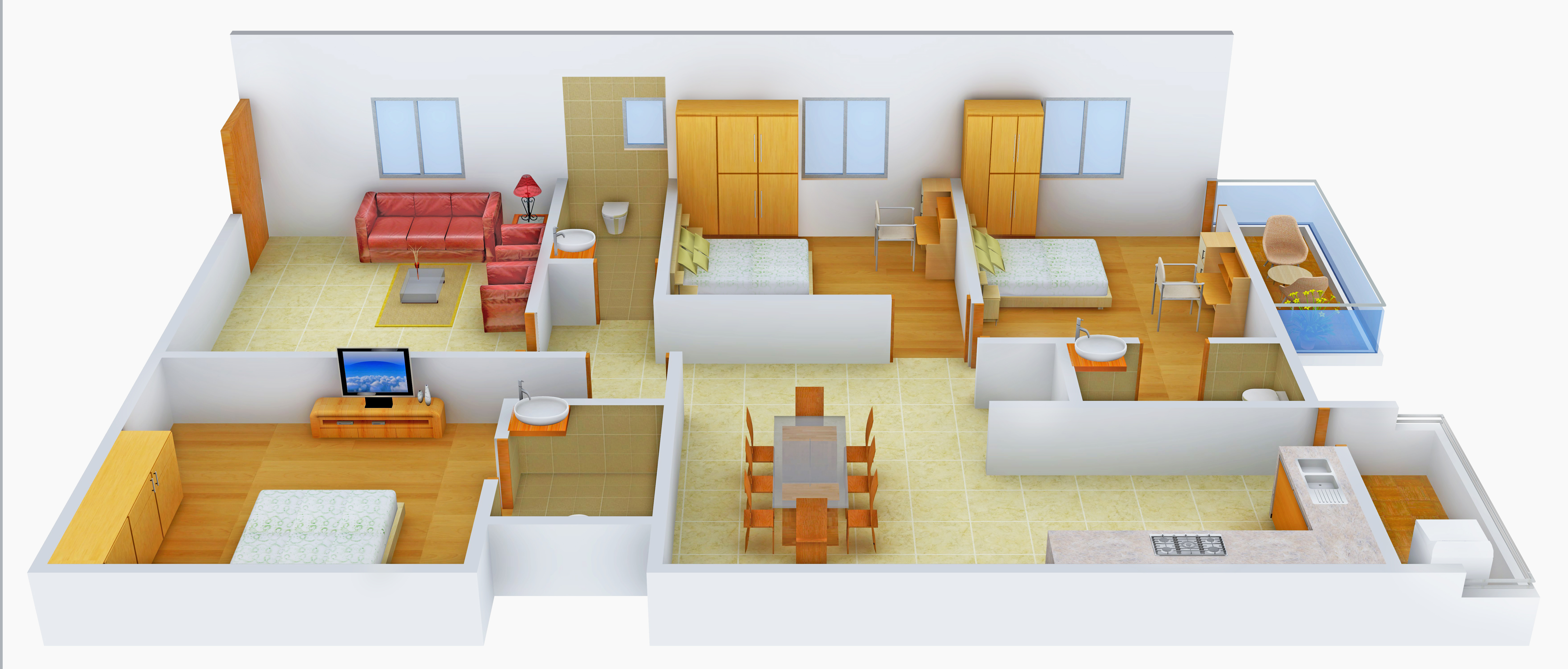 3DFloorPlan of CMRS Quanta