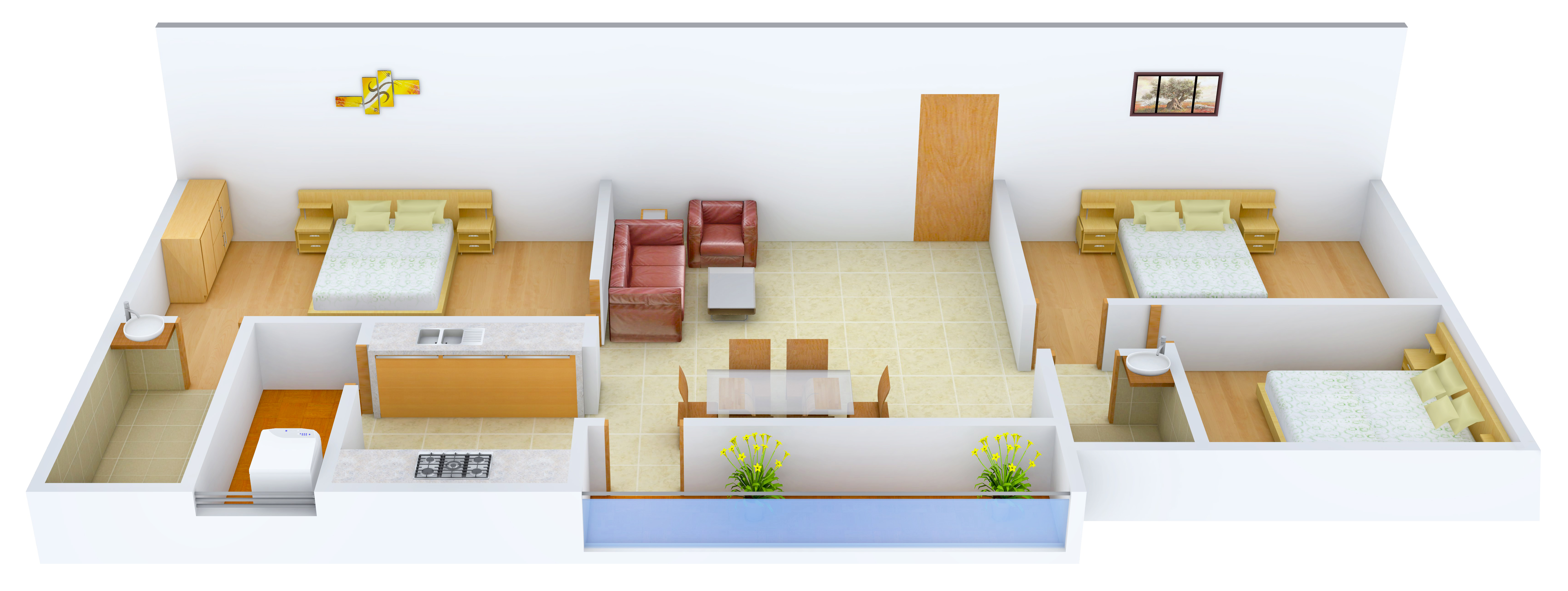 3DFloorPlan of Siri Opel