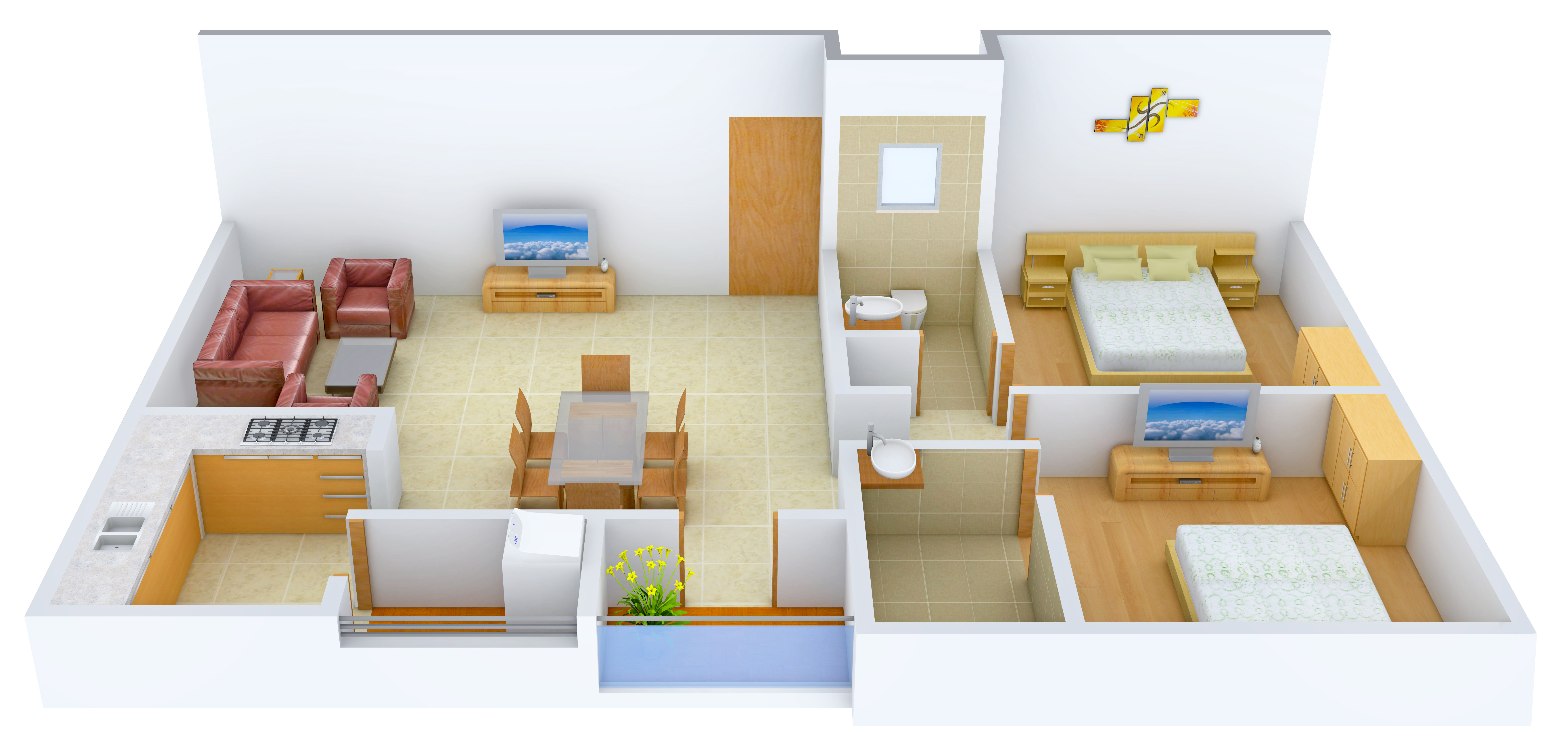 3DFloorPlan of Siri Opel