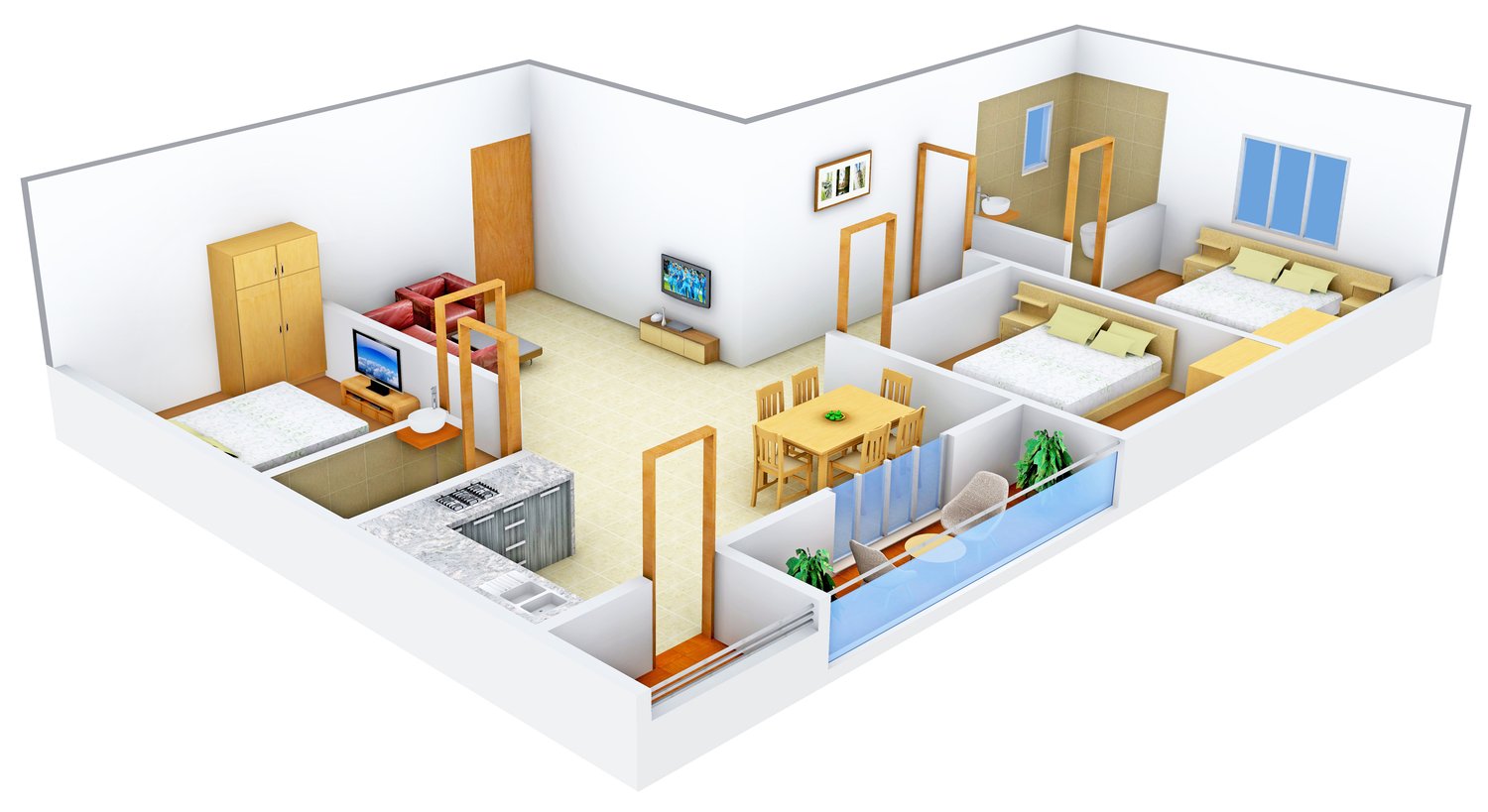 3DFloorPlan of DS Max Status