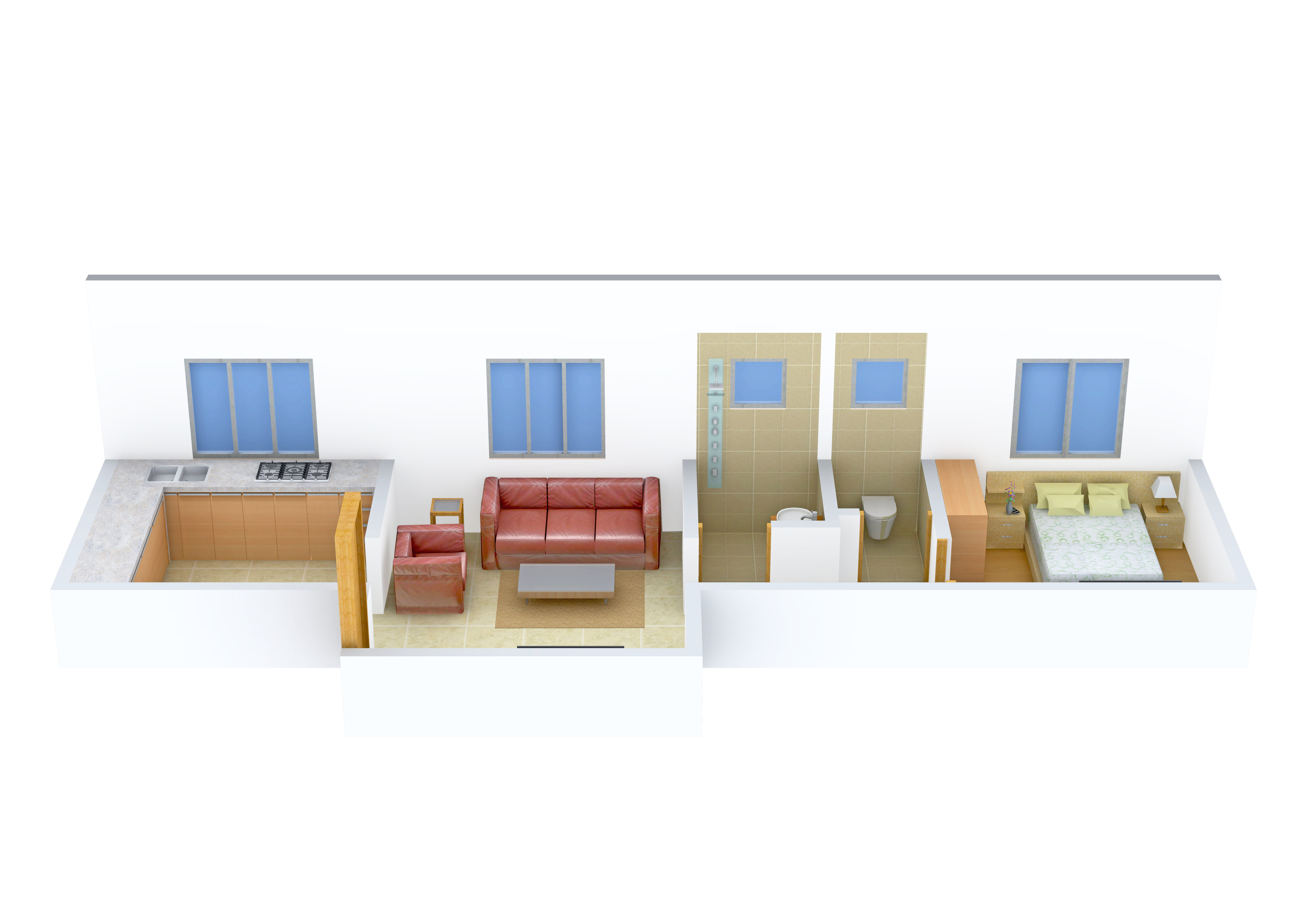 3DFloorPlan of Shubh Kalawati Nagar