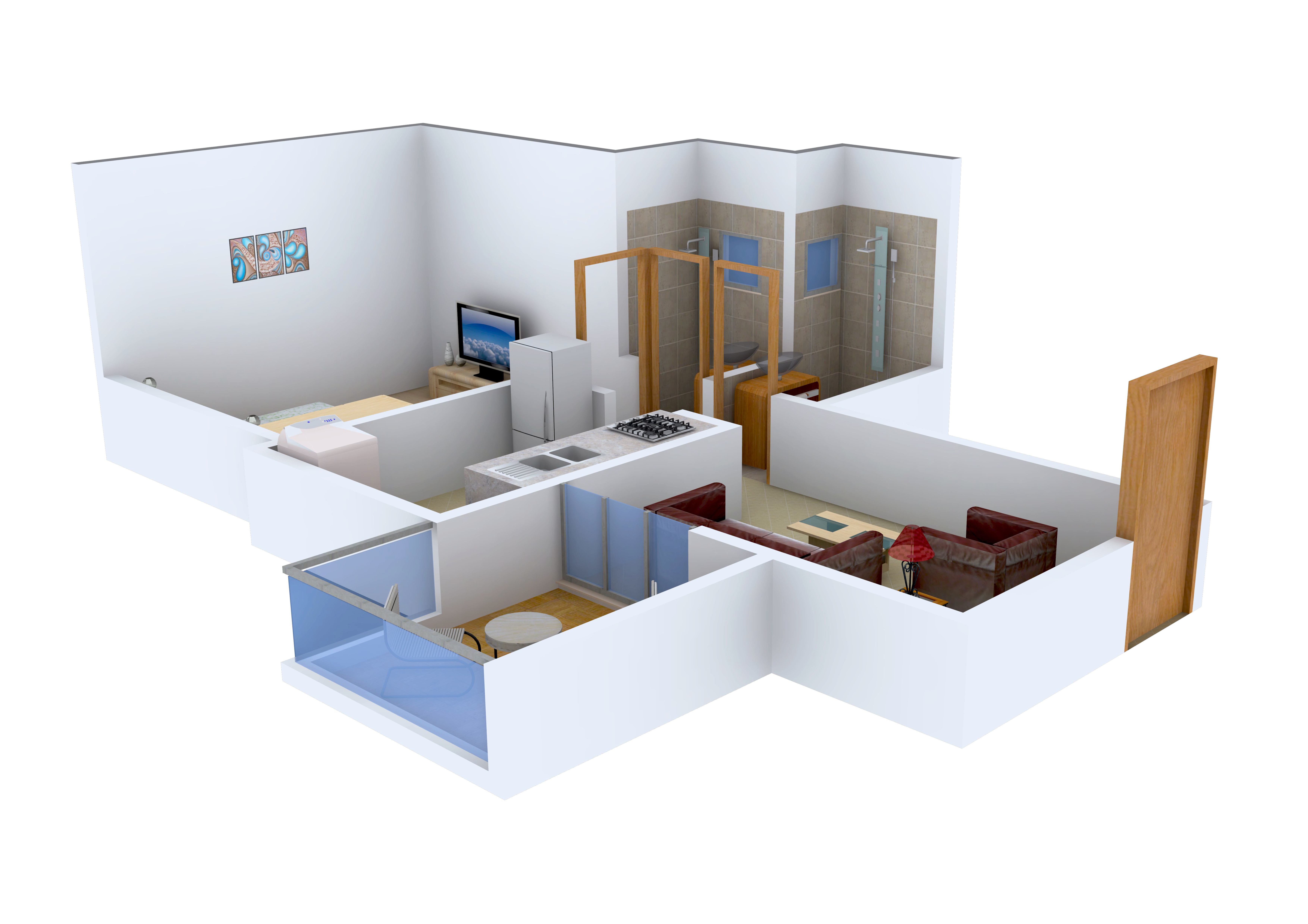 3DFloorPlan of JJ Starcity